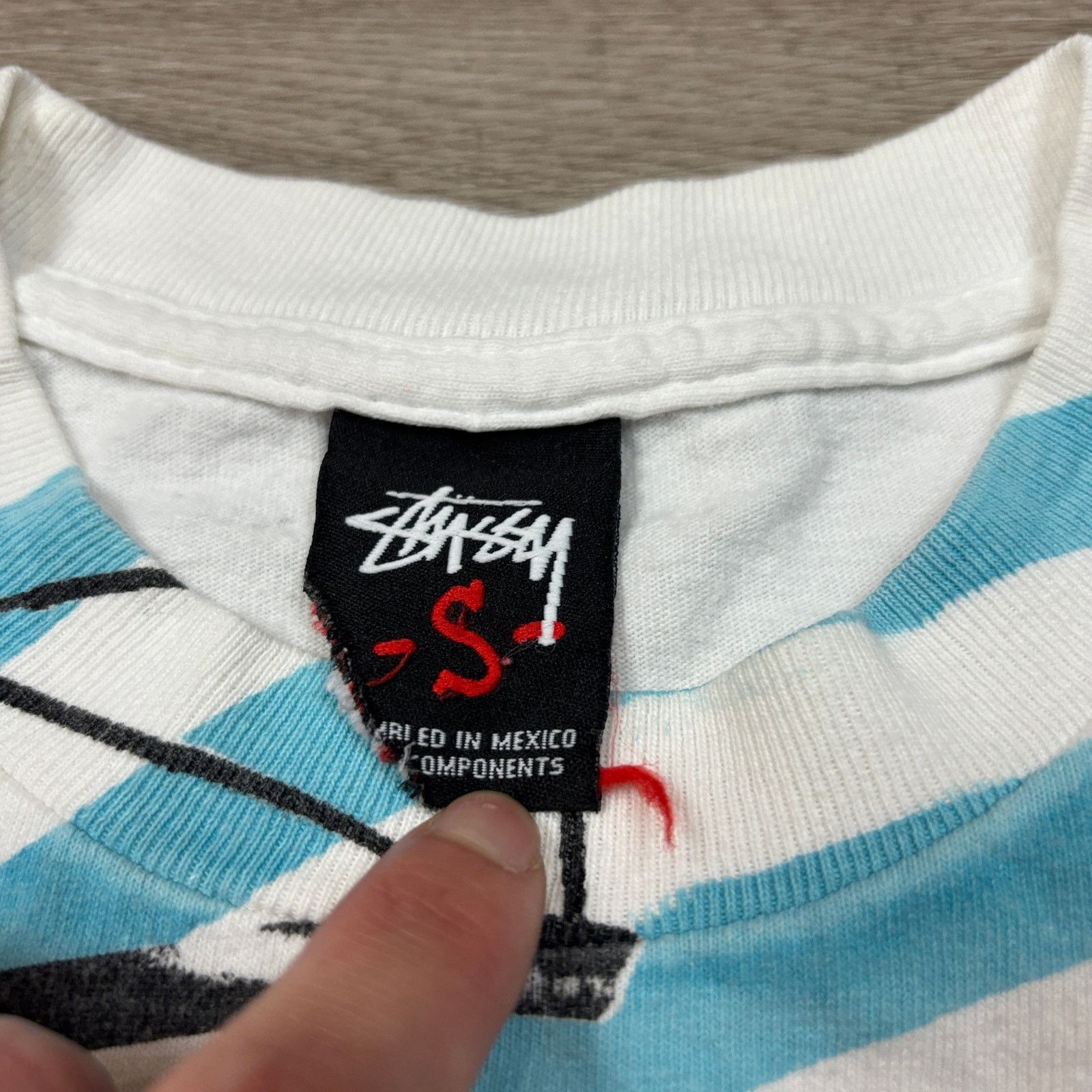 Stussy × Vintage Vintage Y2K Stussy Rock Band AOP Short Sleeve Shirt Men's S Size US S / EU 44-46 / 1 - 6 Thumbnail