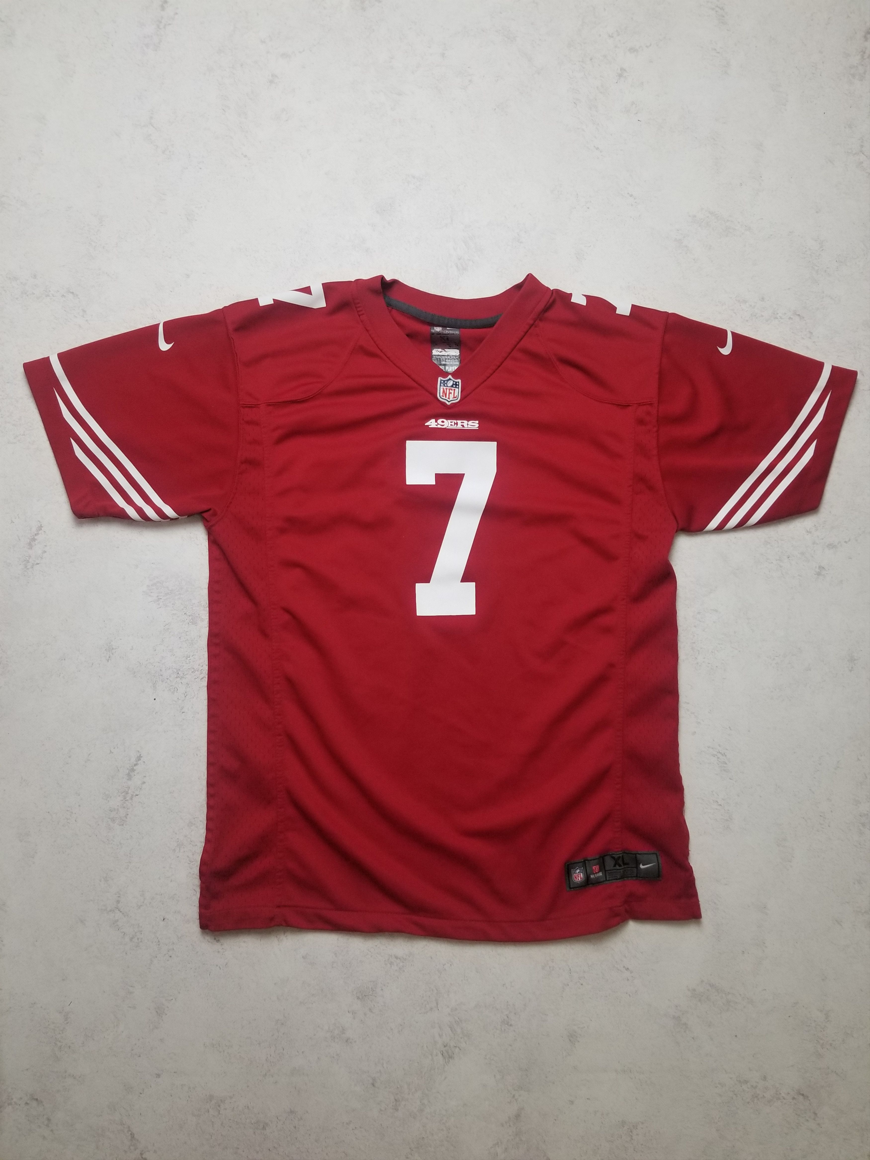 Nike Colin Kaepernick San Francisco 49ers NFL Jersey Youth XL Size US XS / EU 42 / 0 - 1 Thumbnail