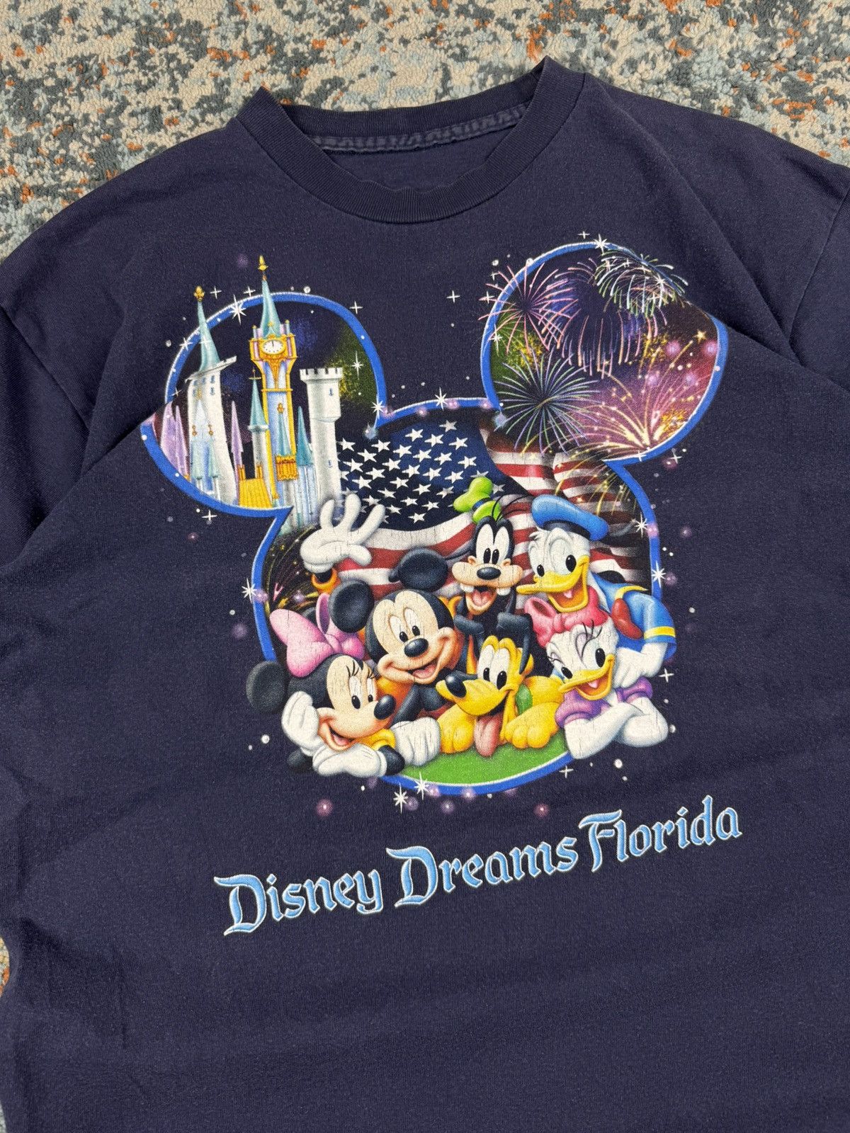 Disney × Vintage Vintage Y2K Disney world Florida graphic tee American flag Size US M / EU 48-50 / 2 - 4 Thumbnail