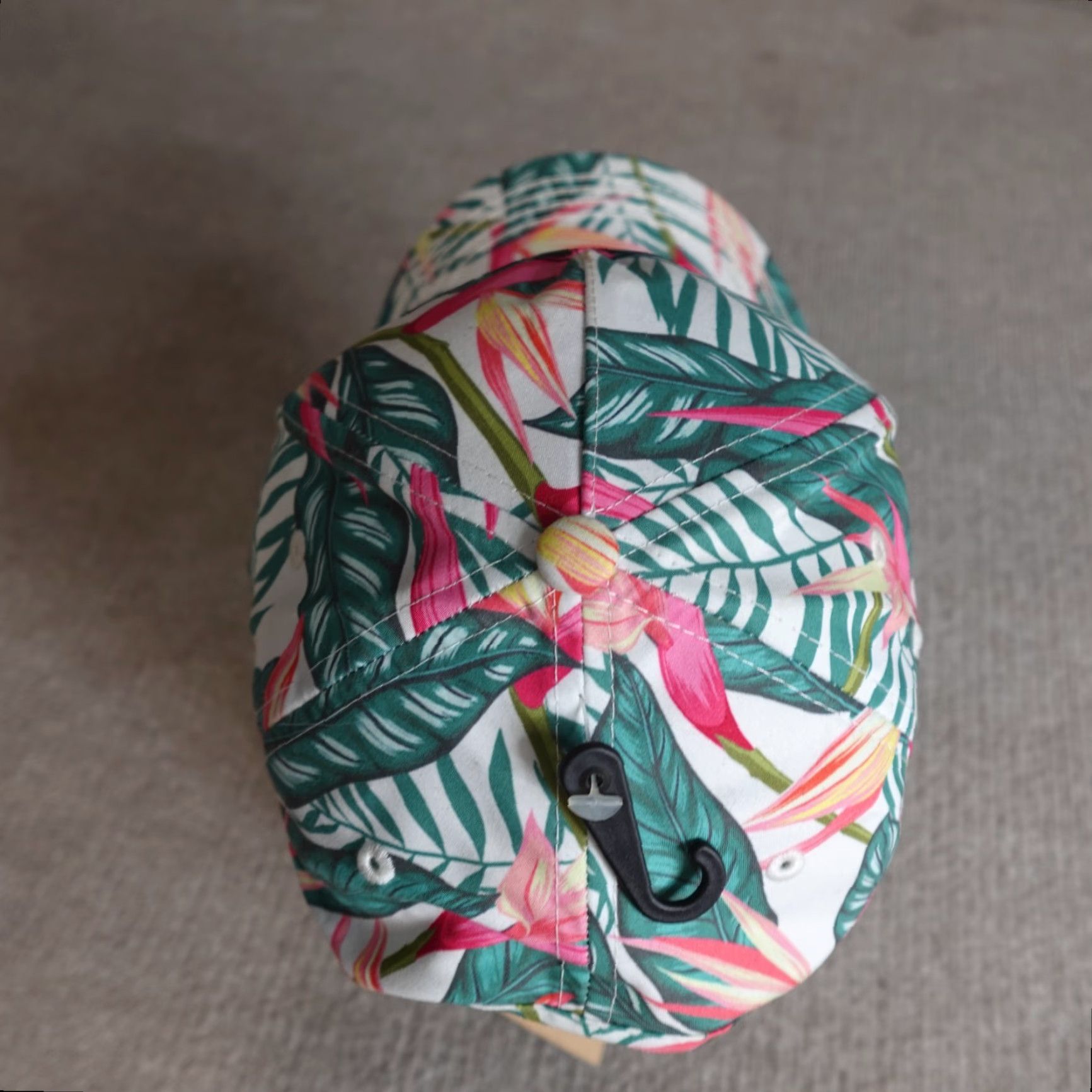 True Religion True Religion Hat Baseball Cap Adjustable Womens Blue Floral All Over Embroidered 100% Polyester Strapback Size ONE SIZE - 3 Thumbnail