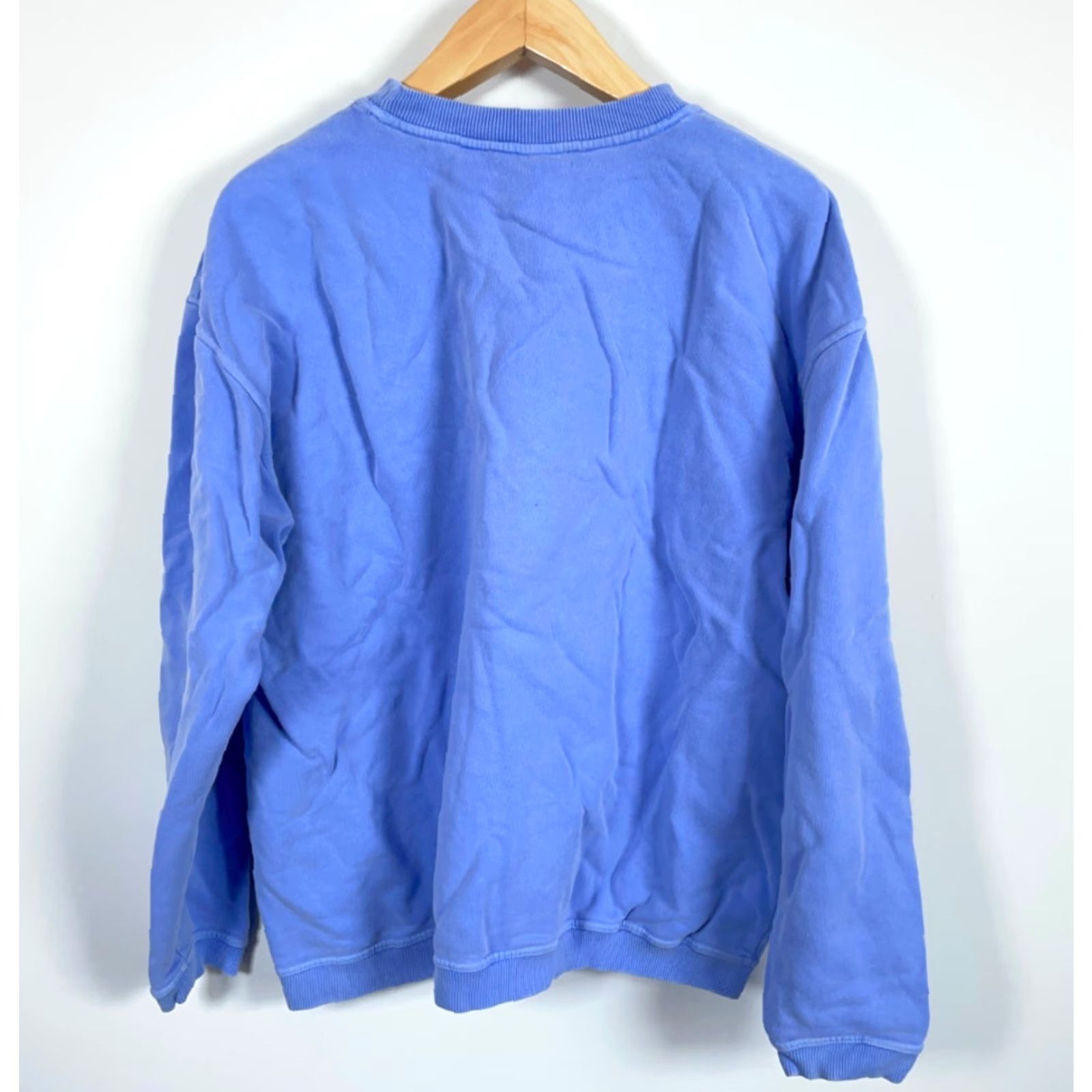 Vintage Genuine Pigment Dyed Michigan Up North Sweatshirt Blue Embroidered Crew Neck Adult XL Pullover Size US XL / EU 56 / 4 - 2 Thumbnail
