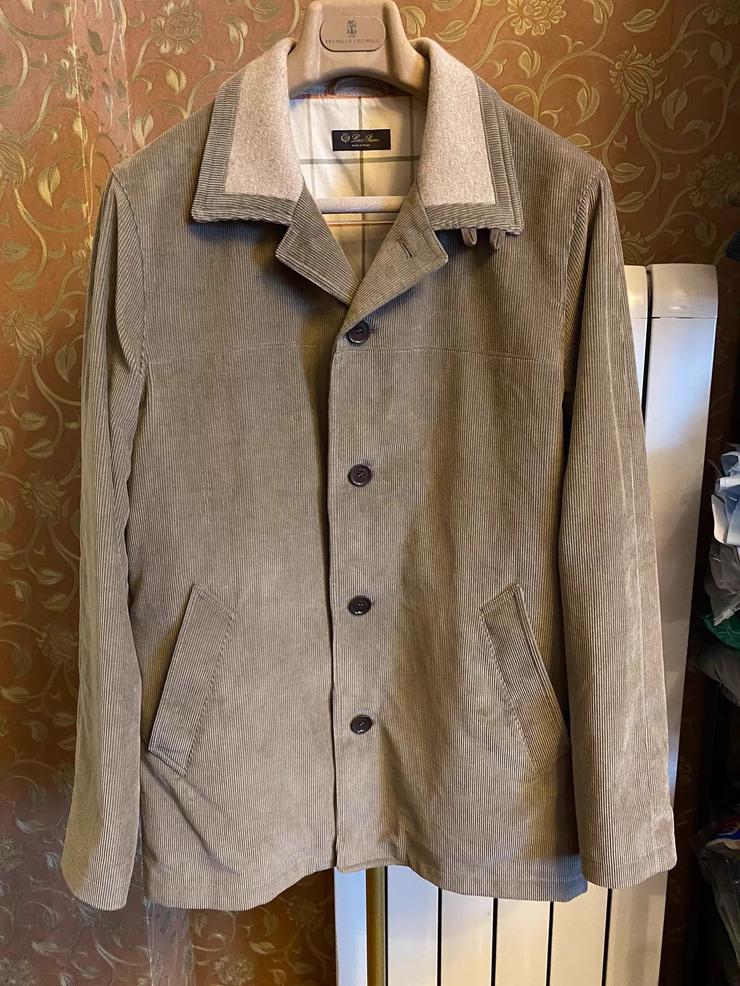 Loro Piana LoroPiana MAREMMA Cashmere Corduroy Waterproof Coat Size US M / EU 48-50 / 2 - 1 Thumbnail