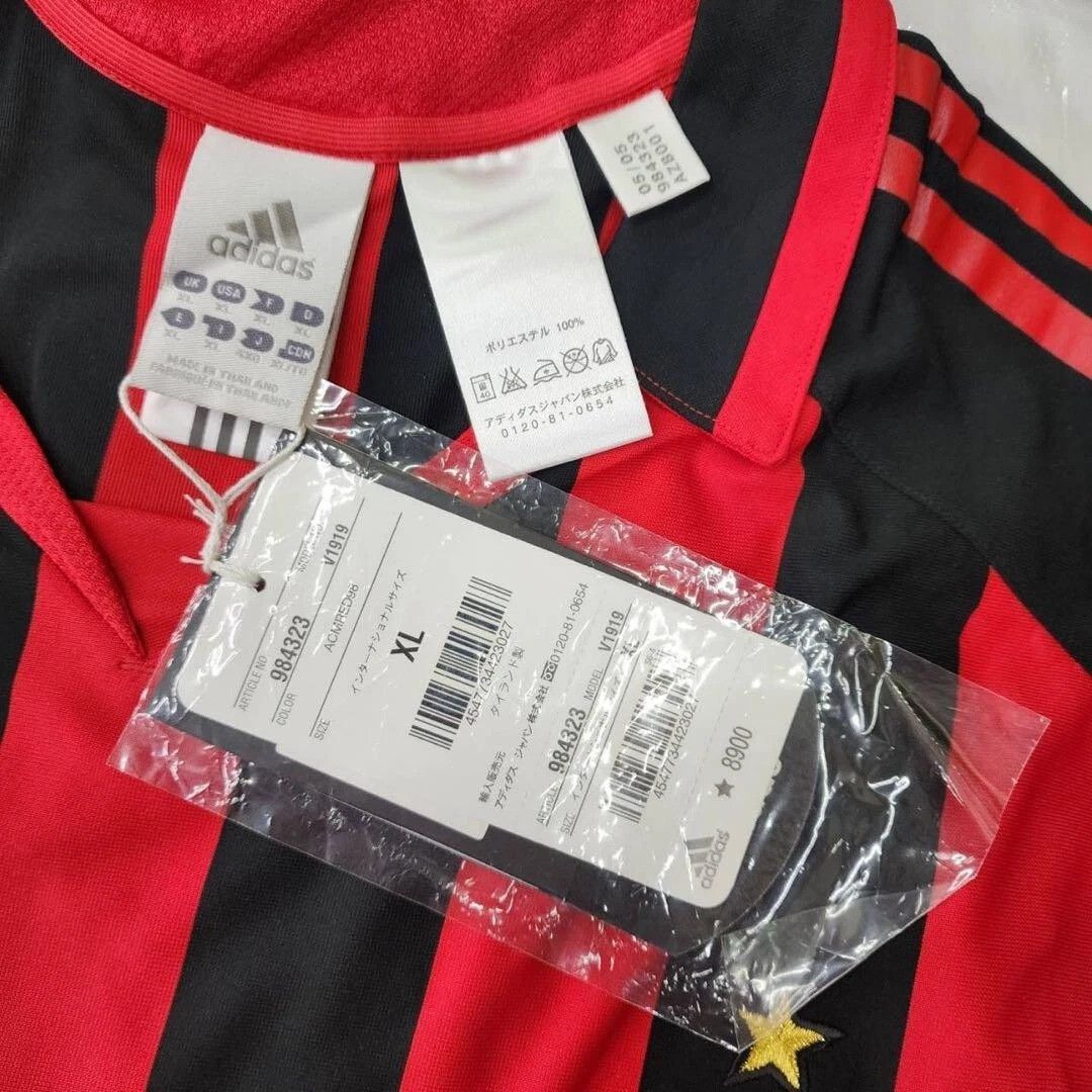 Adidas Kaka #22 2005 2006 AC MILAN Jersey Maglia Shirt Size US XL / EU 56 / 4 - 5 Thumbnail