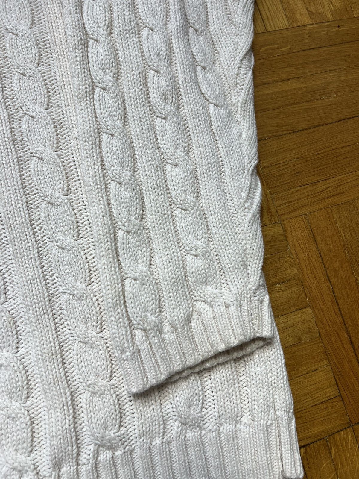 Lacoste × Vintage Unisex Braid Sweater Lacoste Small Logo Size US M / EU 48-50 / 2 - 4 Thumbnail