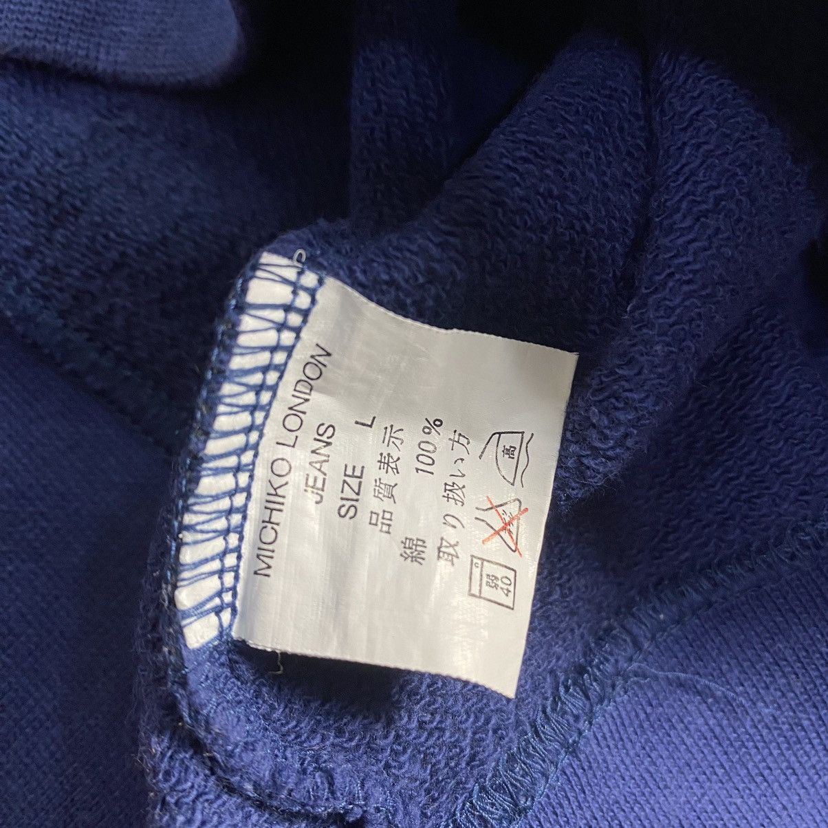 If Six Was Nine × Japanese Brand × Michiko Koshino London Michiko London Jeans Sweatshirt Size US M / EU 48-50 / 2 - 4 Thumbnail