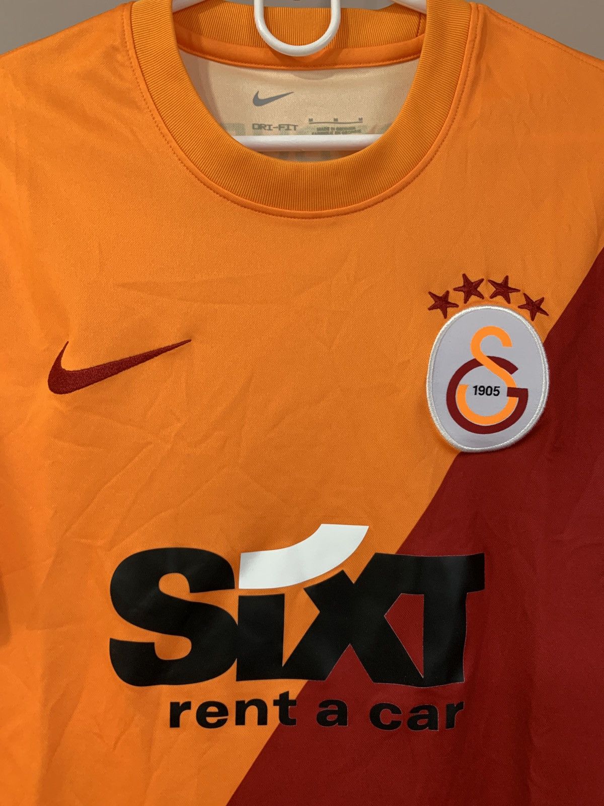 Nike Galatasaray 21/22 Home Football Shirt Nike Soccer Jersey S Size US S / EU 44-46 / 1 - 5 Thumbnail