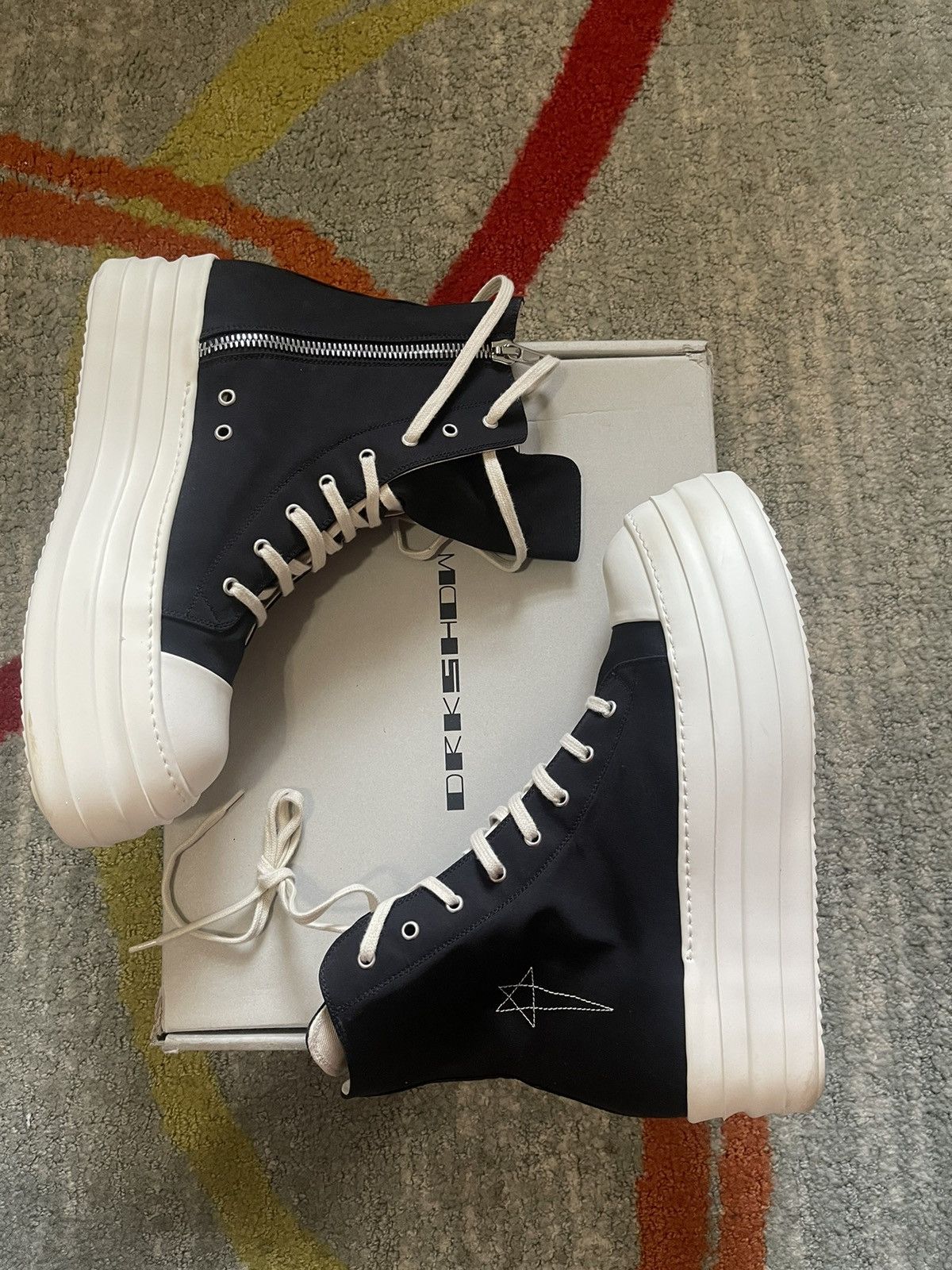 Rick Owens Drkshdw RICK OWENS DRKSHDW DOUBLE BUMPER RAMONES