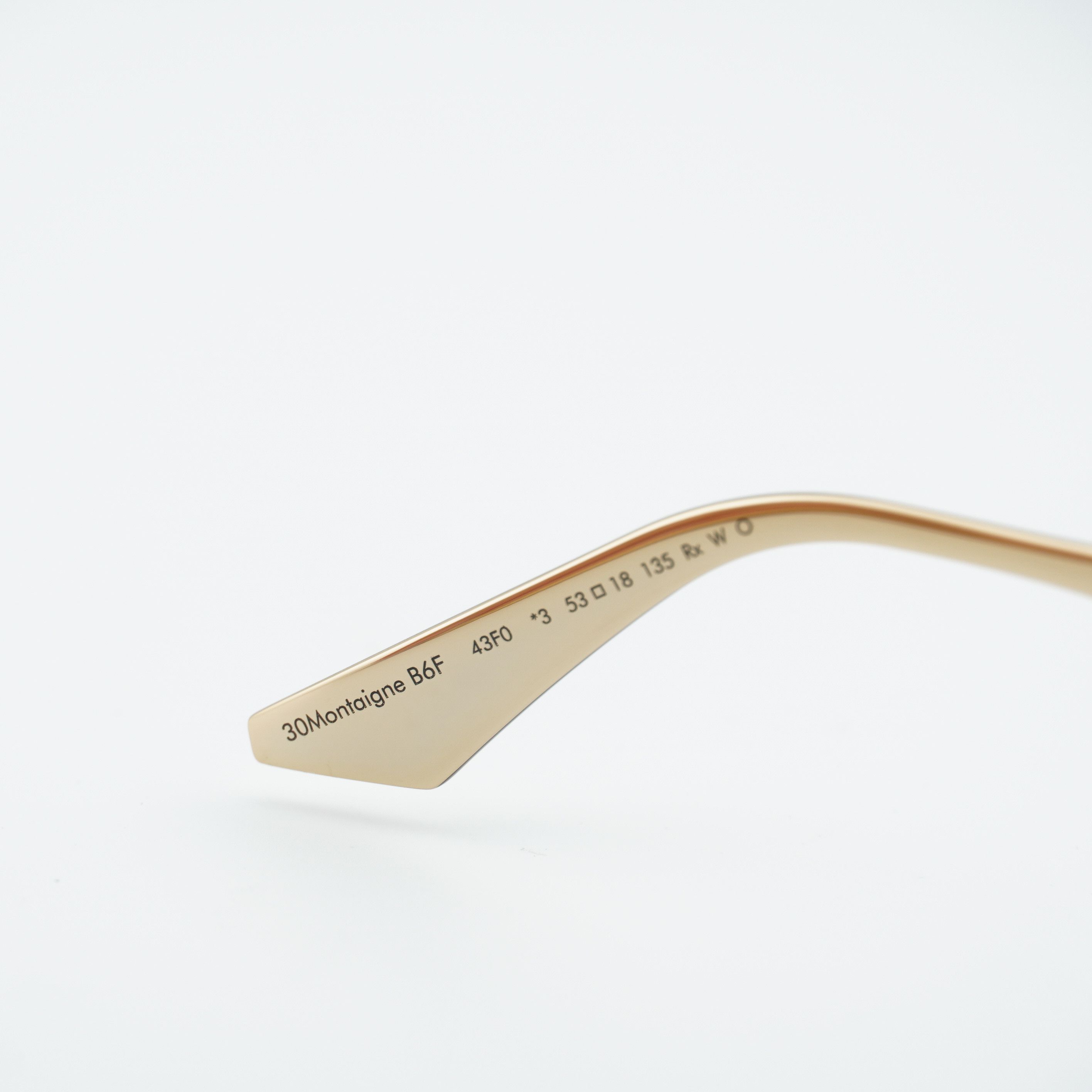 Dior Dior 30MONTAIGNE B6F 43F0 Sunglasses Pink/Gold Cat Eye Frame Size ONE SIZE - 10 Thumbnail