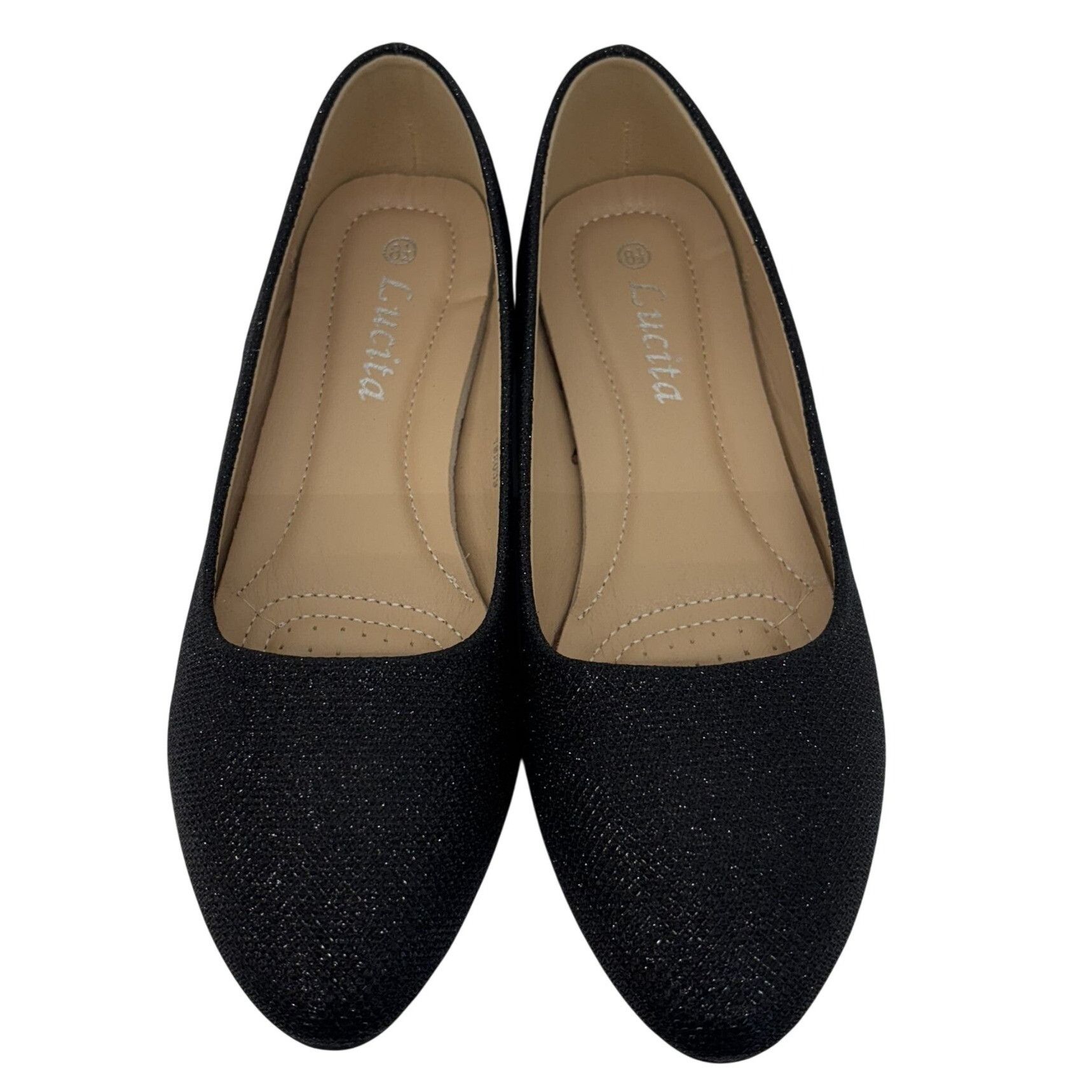 Other LUCITA / Friendly / Black / Glitter / Slip-On / Ballet / Fla Size US 10 / IT 40 - 4 Thumbnail