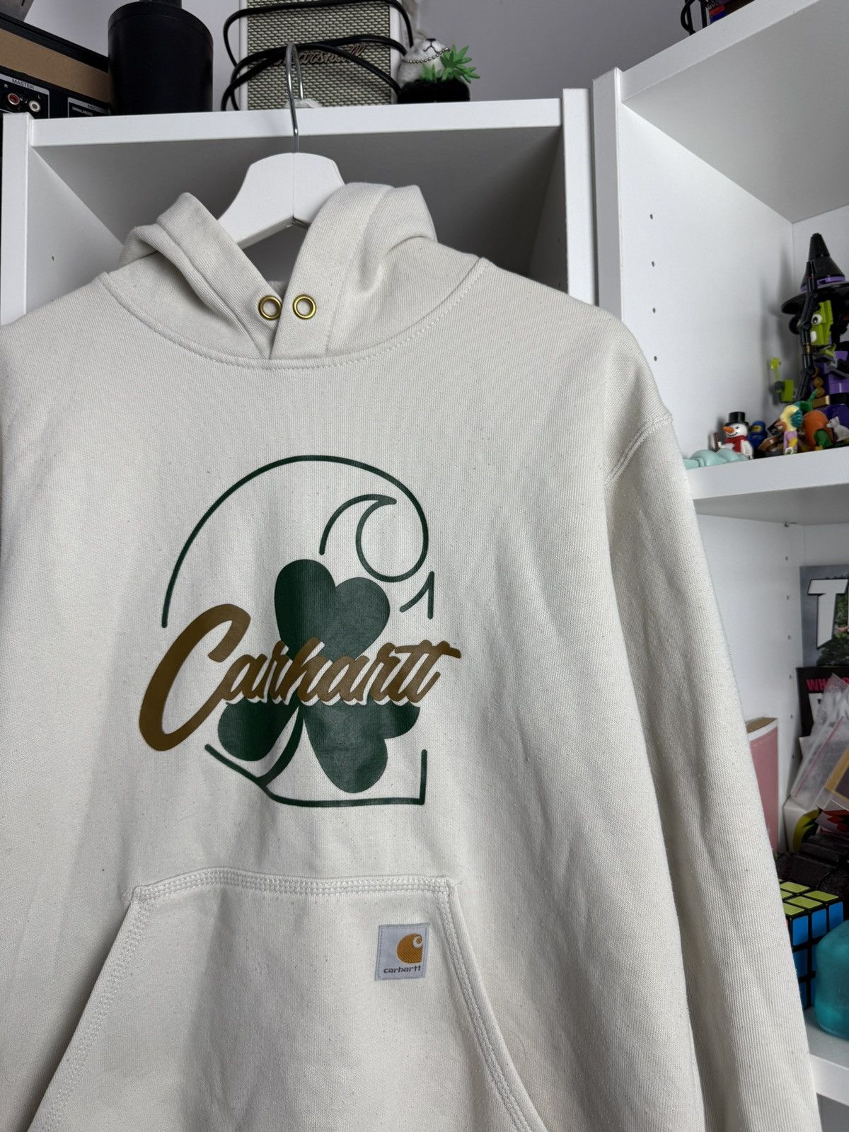 Carhartt × Carhartt Wip Vintage y2k Carhartt big logo loose fit hoodie S skate boxy Size US S / EU 44-46 / 1 - 3 Thumbnail