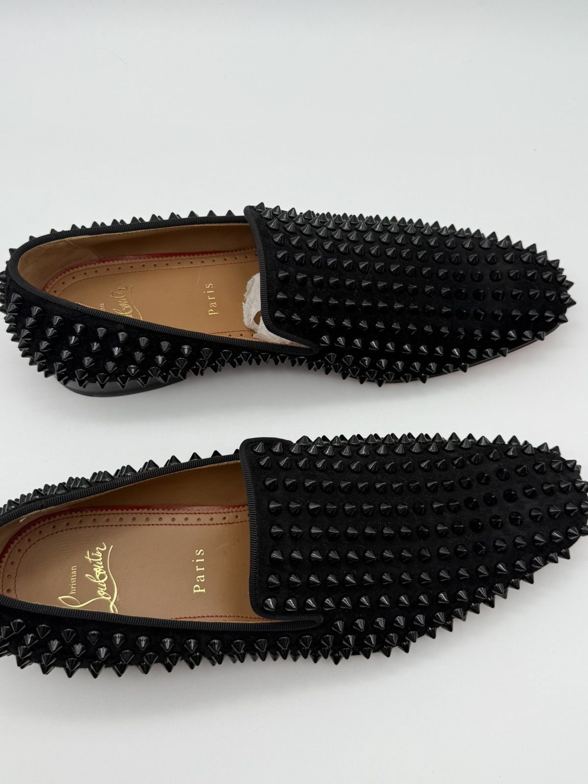Christian Louboutin Christian Louboutin Dandelion Spikes Loafers Suede US 7 Size US 7 / EU 40 - 6 Thumbnail