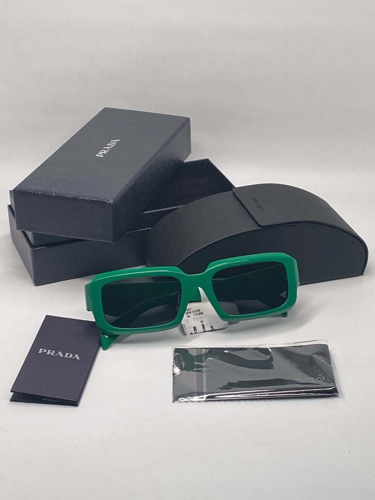Prada Prada PR 27ZS Geometry Sunglasses Size ONE SIZE - 4 Thumbnail