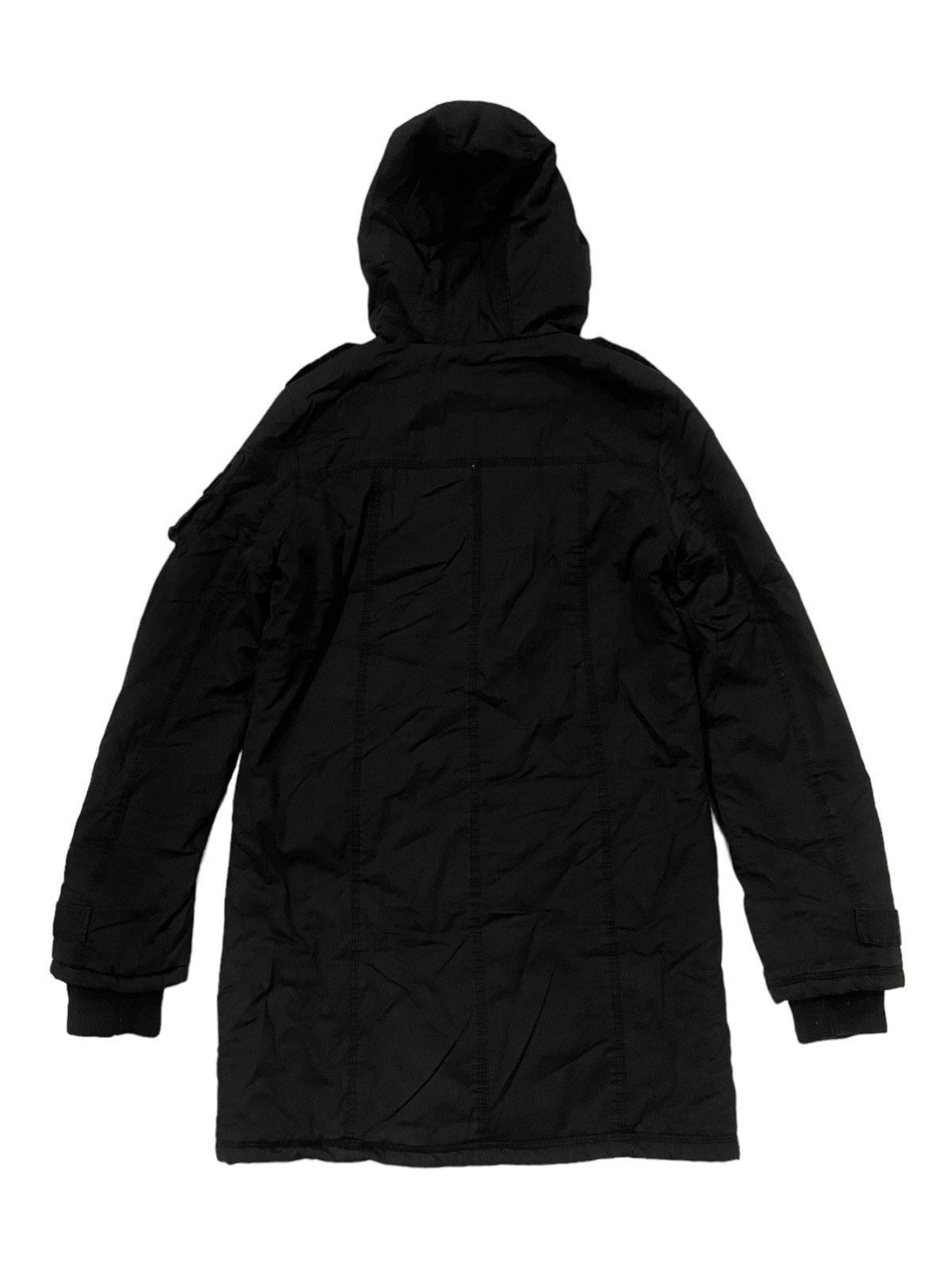 Japanese Brand × Vintage Tribe Faux Fur Puffer Hood Bondage Punk Buckle Jacket Size US M / EU 48-50 / 2 - 2 Thumbnail