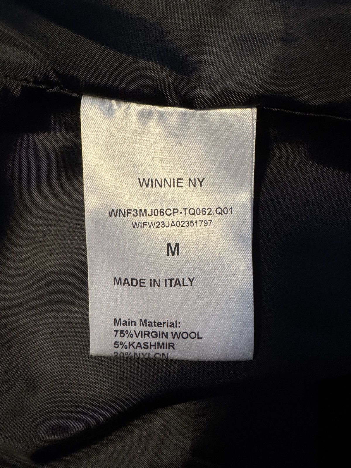 WINNIE WINNIE NY Wool & Cashmere Overshirt Size US M / EU 48-50 / 2 - 5 Thumbnail