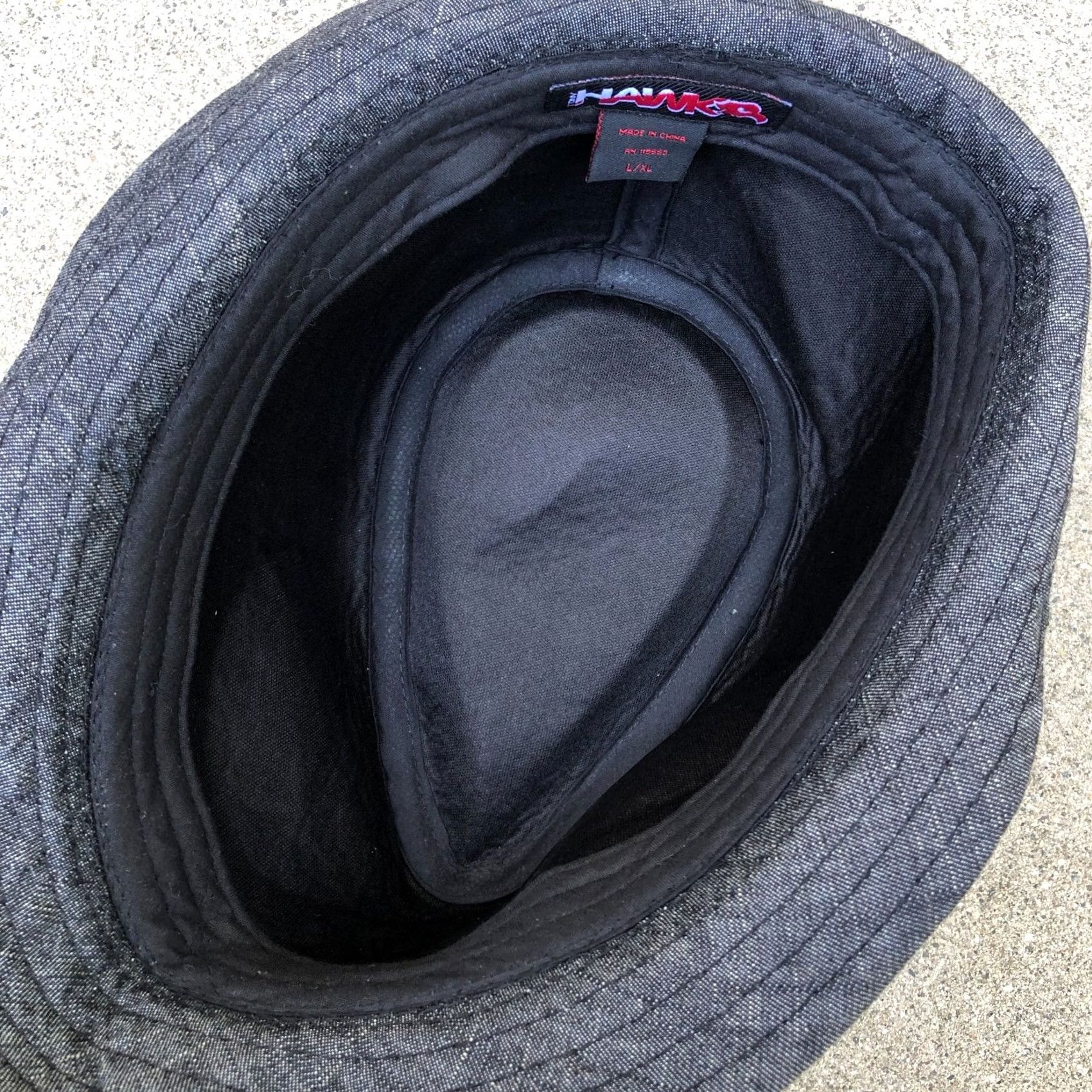 J Brand TONY HAWK Fedora Hat Unisex Adult L/XL Black Cap BRAND NEW Size ONE SIZE - 4 Thumbnail