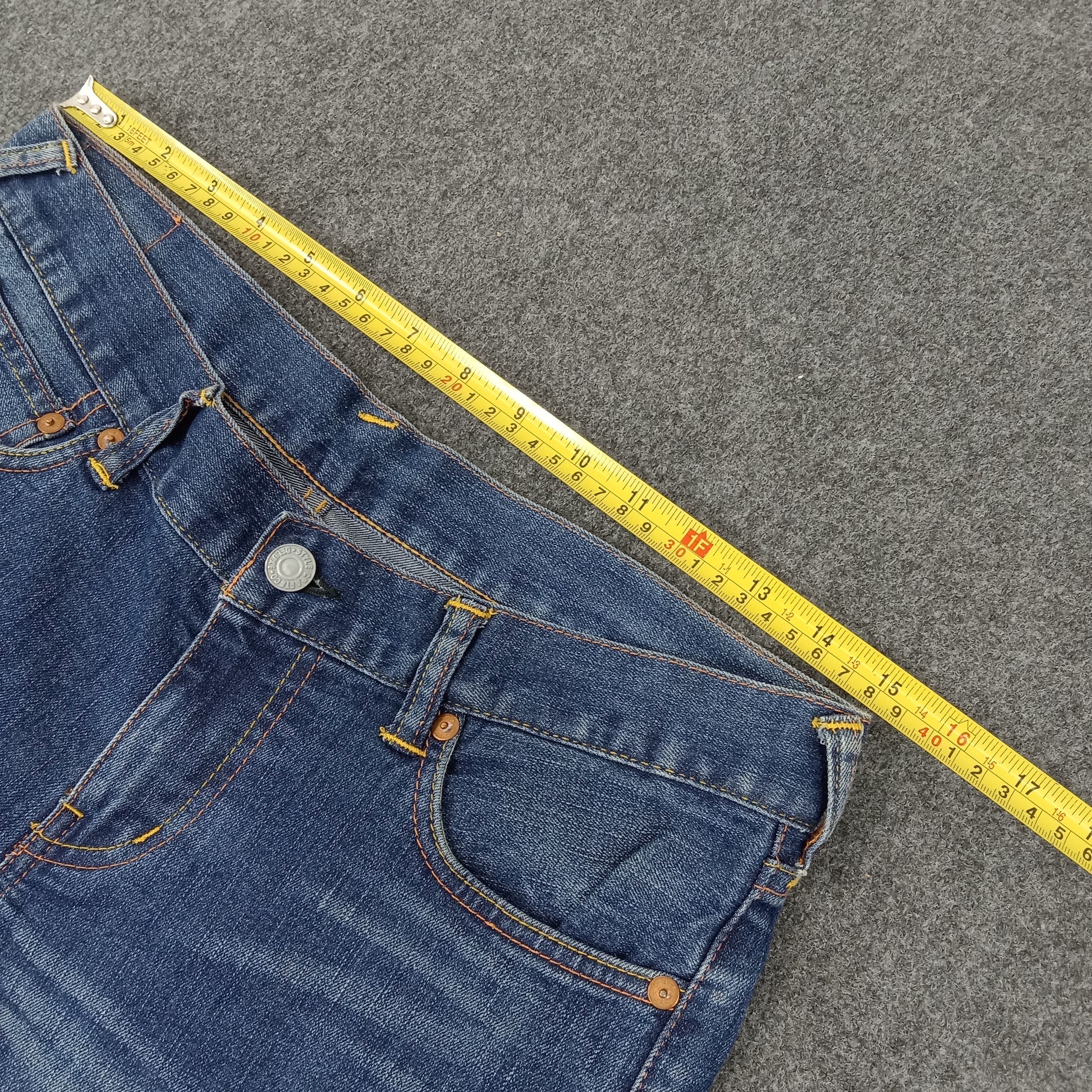 Japanese Brand × Vintage Evisu Japanese Brand Daicock Custom Art Denim Jeans Size 31" - 9 Thumbnail