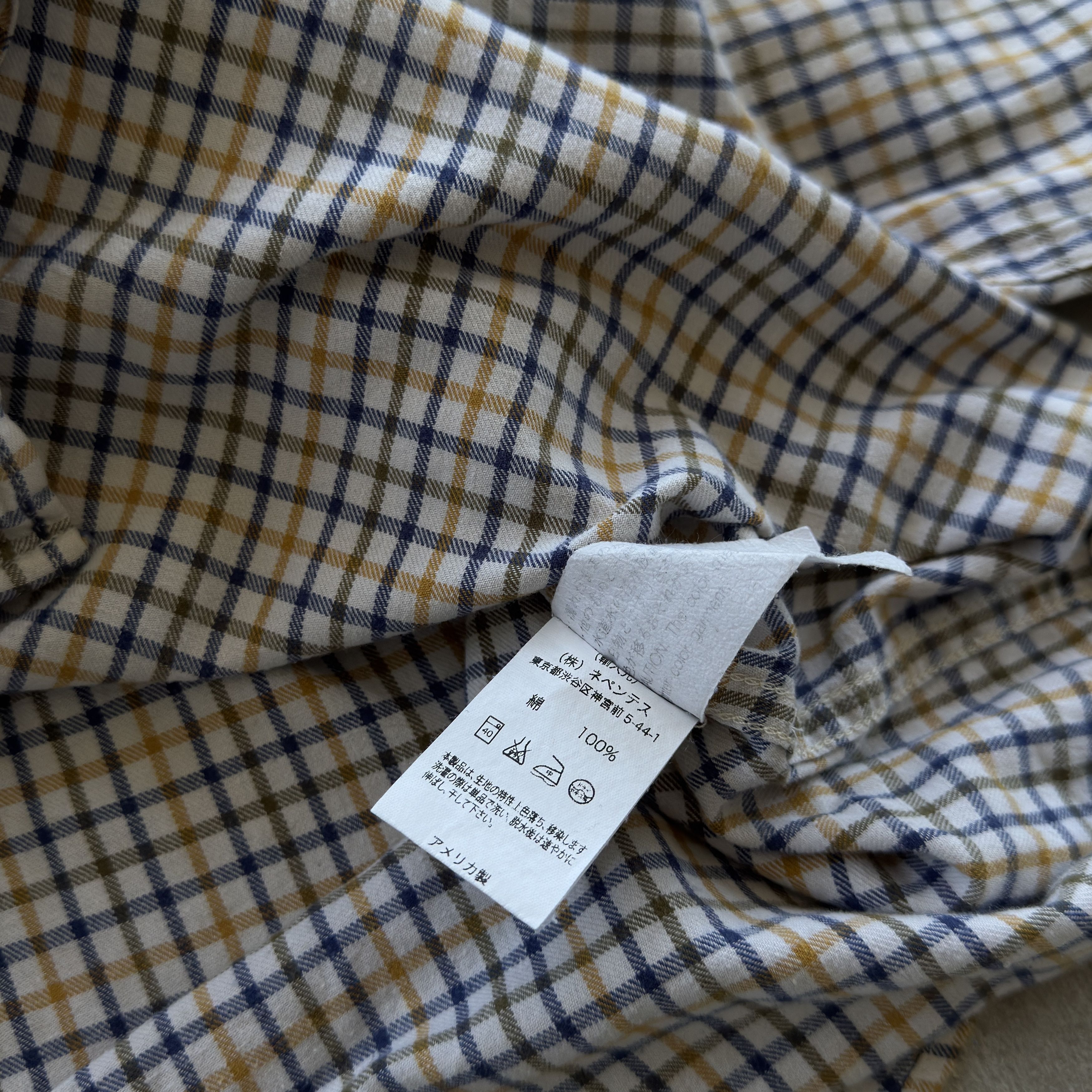Engineered Garments Engineered Garments Check Flannel Button Down Shirt Size L Size US L / EU 52-54 / 3 - 5 Thumbnail