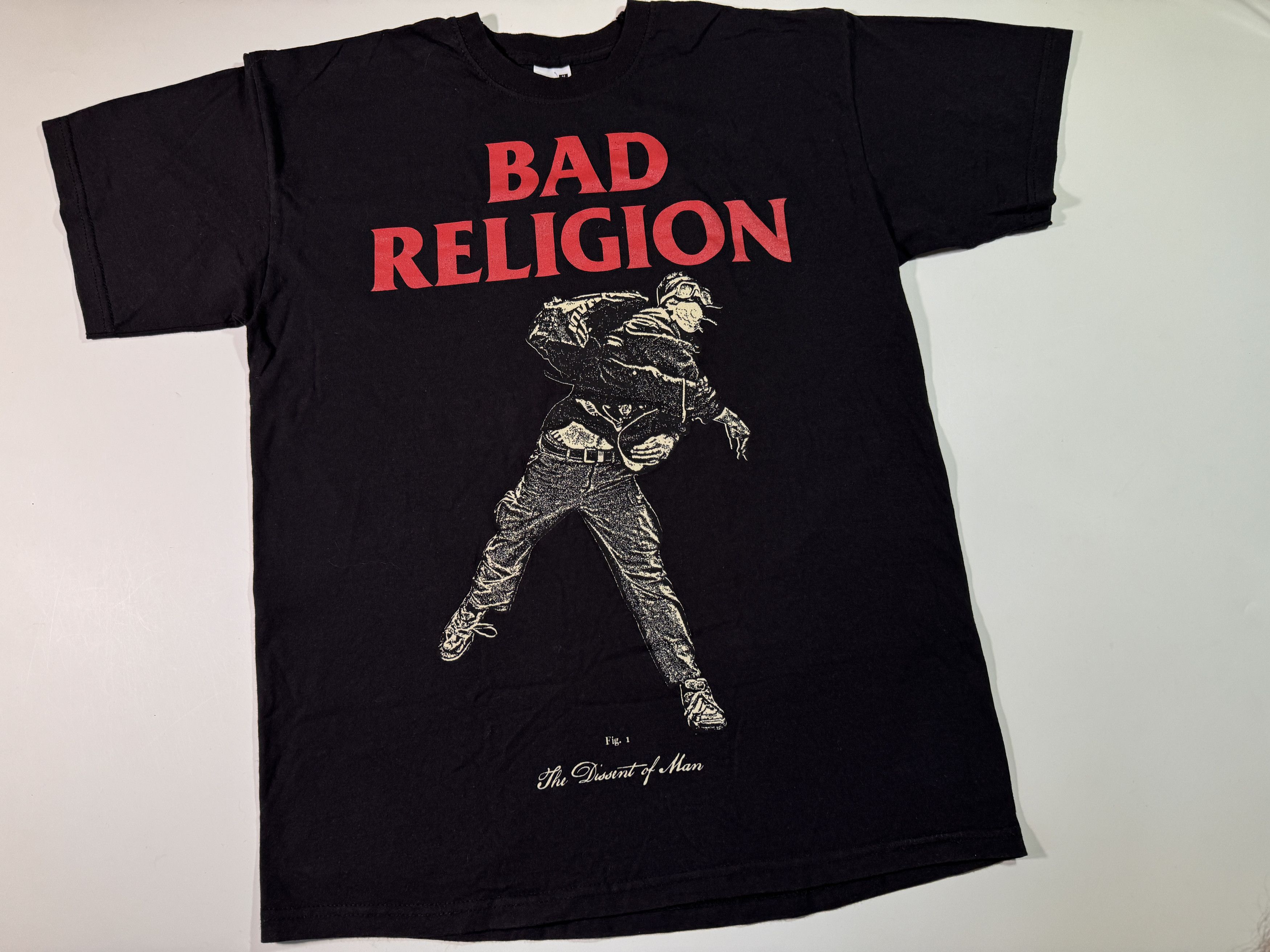 Band Tees Vintage Bad Religion The Dissent of Man T-shirt Size US M / EU 48-50 / 2 - 2 Thumbnail