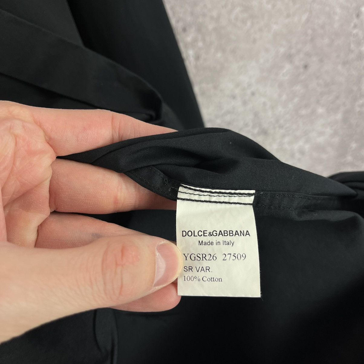 Dolce & Gabbana Dolce & Gabbana Vintage Long Sleeve Classic Buttons Shirt Size US L / EU 52-54 / 3 - 10 Thumbnail