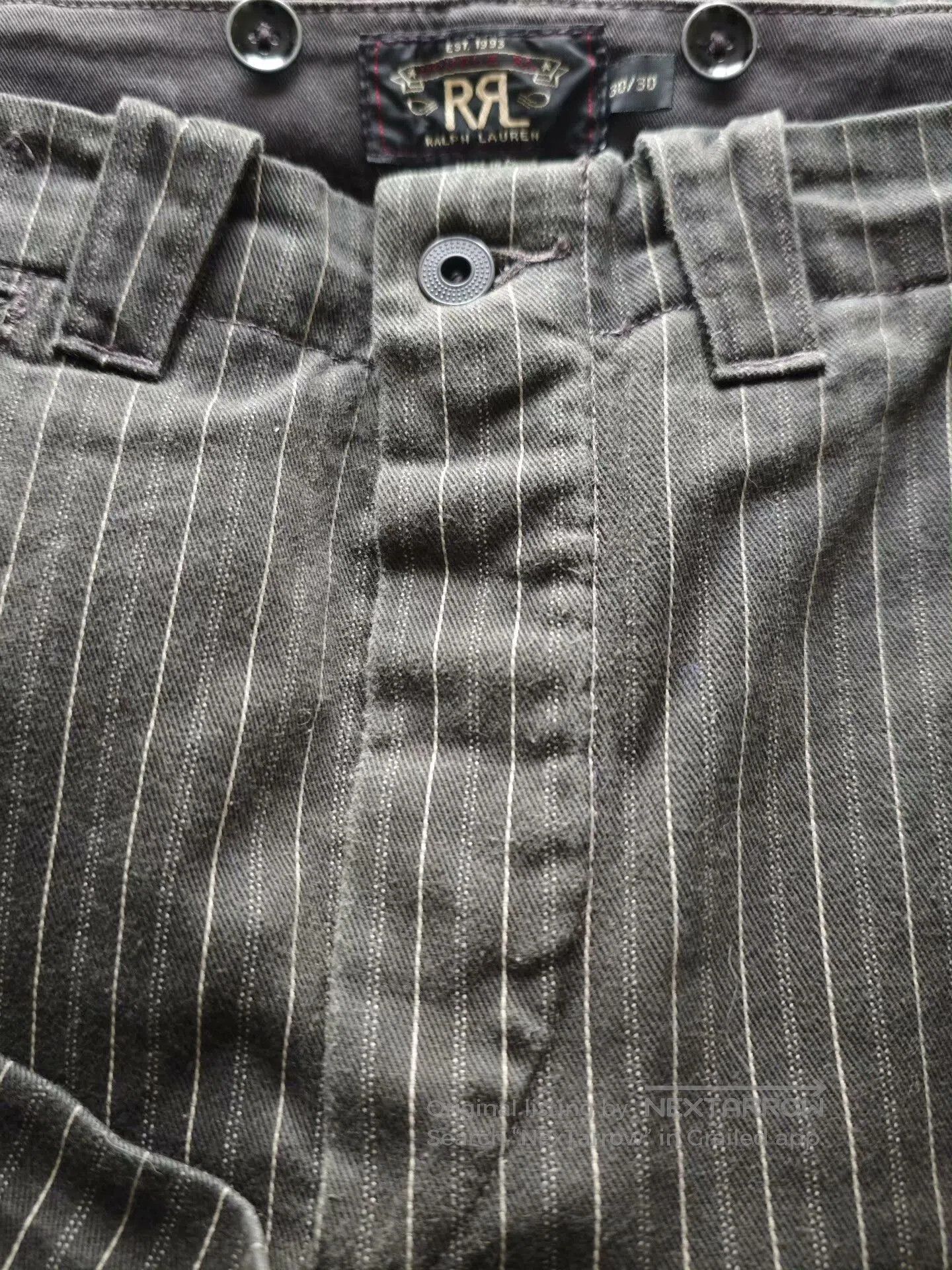 RRL Ralph Lauren Ralph Lauren RRL Striped Trousers. Size US 30 / EU 46 - 2 Thumbnail