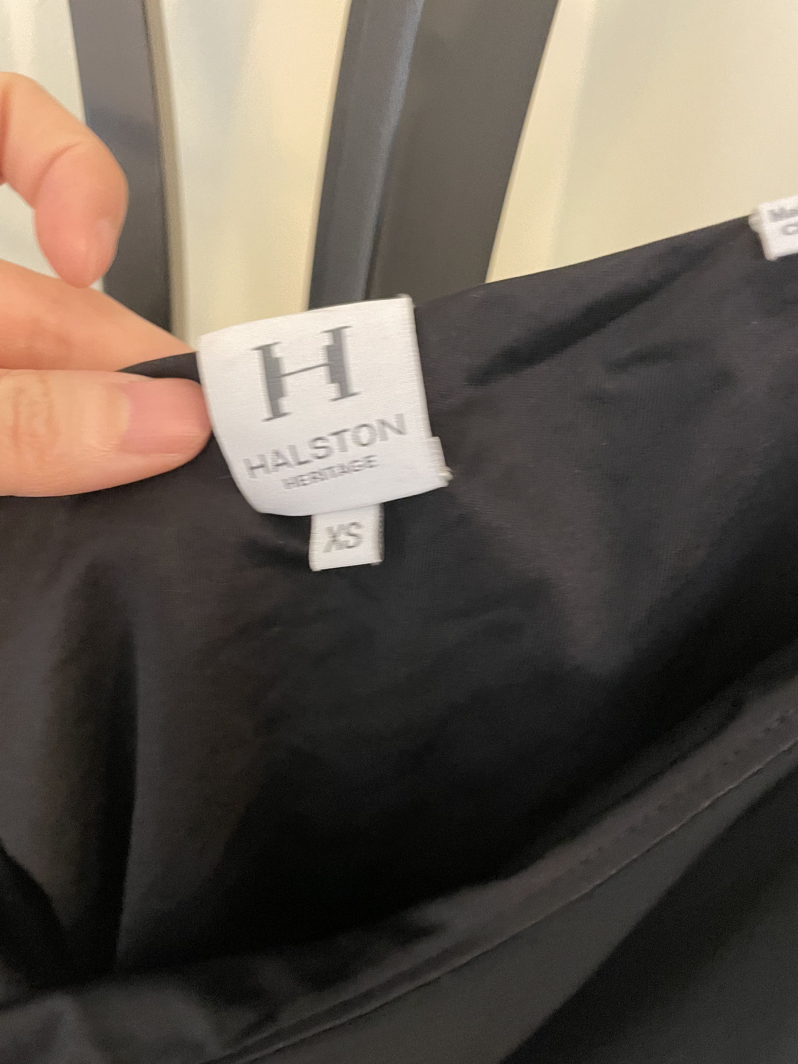 Halston Heritage HALSTON HERITAGE Off the Shoulder Jersey DRESS Size XS / US 0-2 / IT 36-38 - 4 Thumbnail