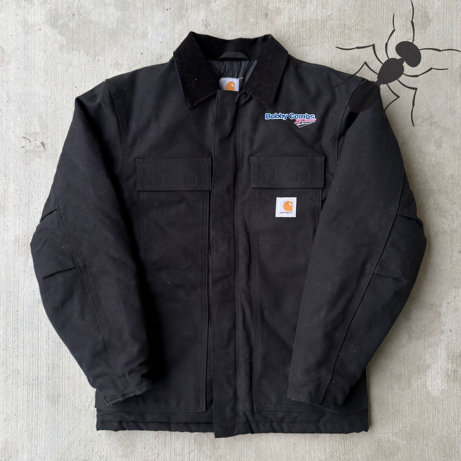 Carhartt × Vintage Carhartt C003 black arctic work wear jacket Size US S / EU 44-46 / 1 - 1 Thumbnail