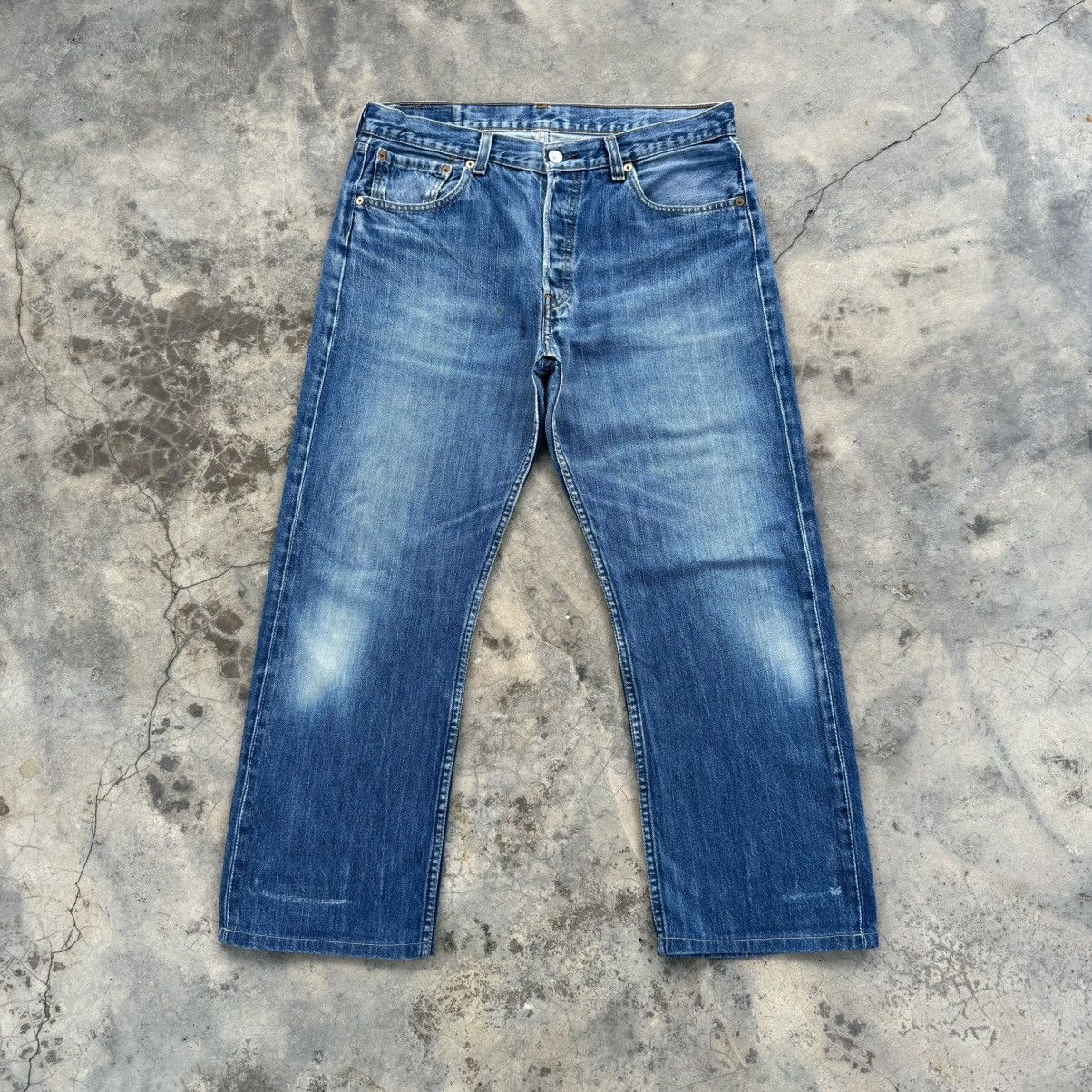 Jean × Levi's LEVI’S 501 FADED JEANS DENIM PANTS Size US 34 / EU 50 - 2 Thumbnail