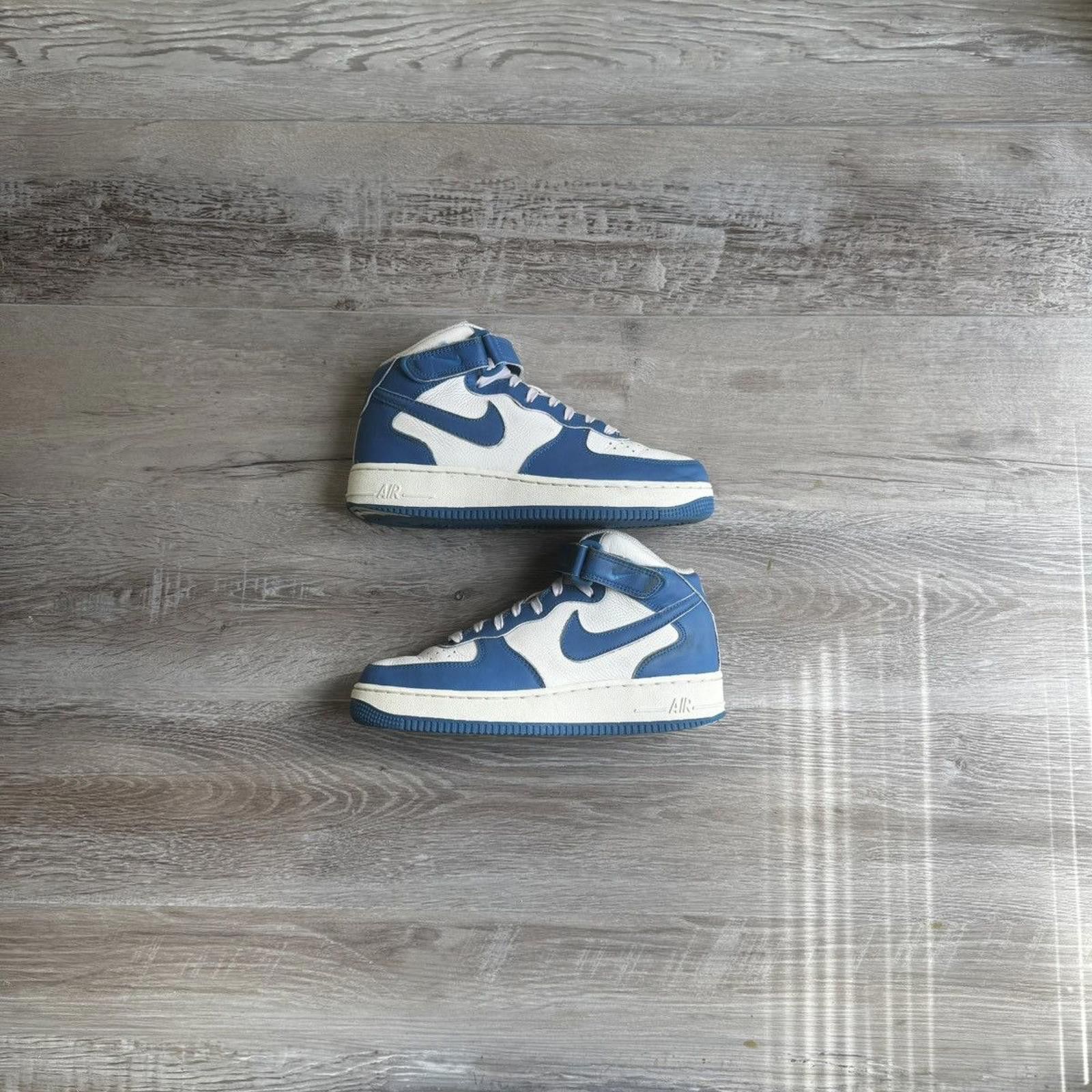 Nike NIKE • Air Force 1 Mid "Military Blue Doll" (6.5M) Size US 6.5 / EU 39-40 - 1 Thumbnail