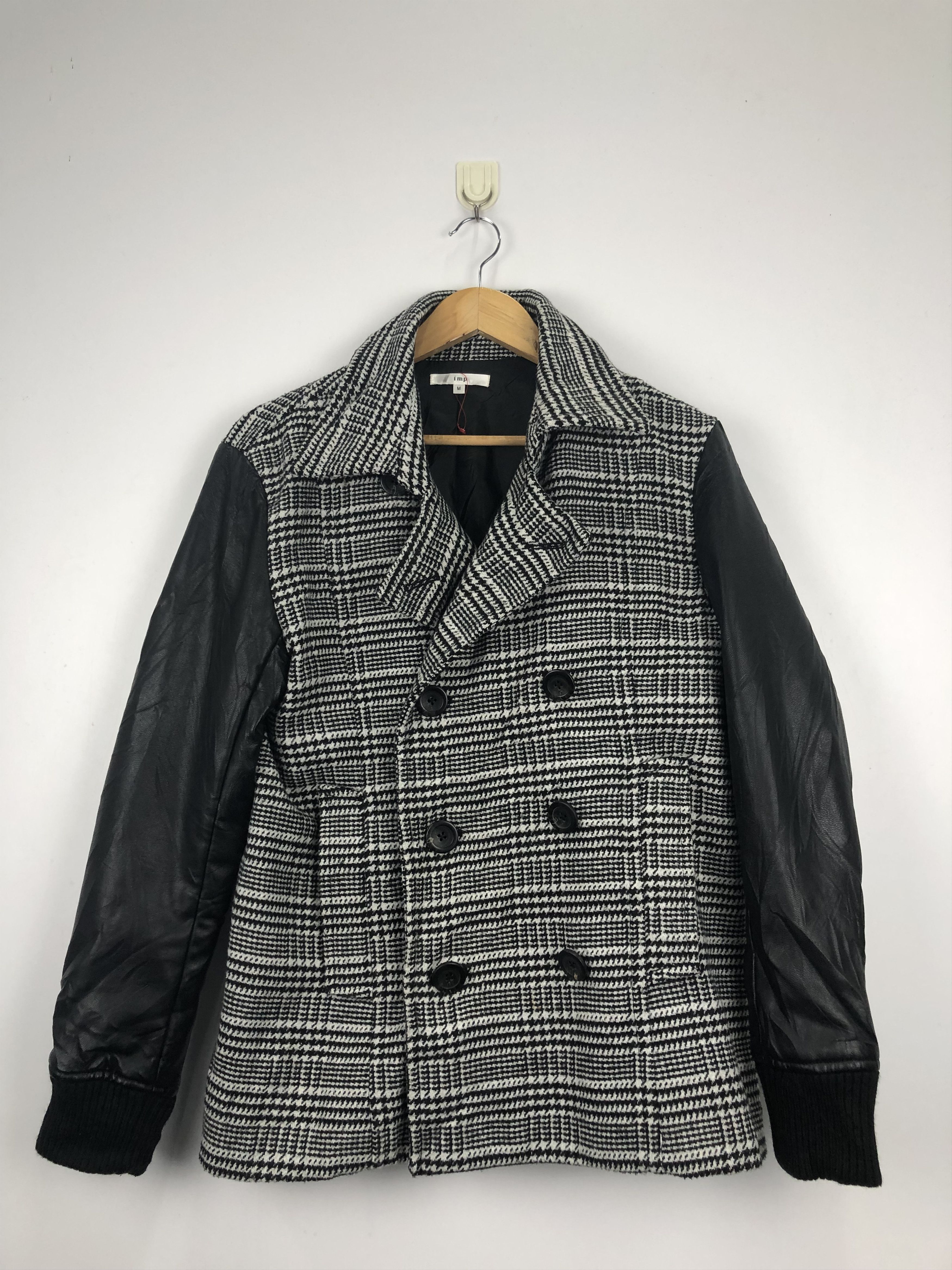Vintage Vintage Japanese Brand Wool Blazer Jacket Wool V0348 Size US M / EU 48-50 / 2 - 1 Thumbnail