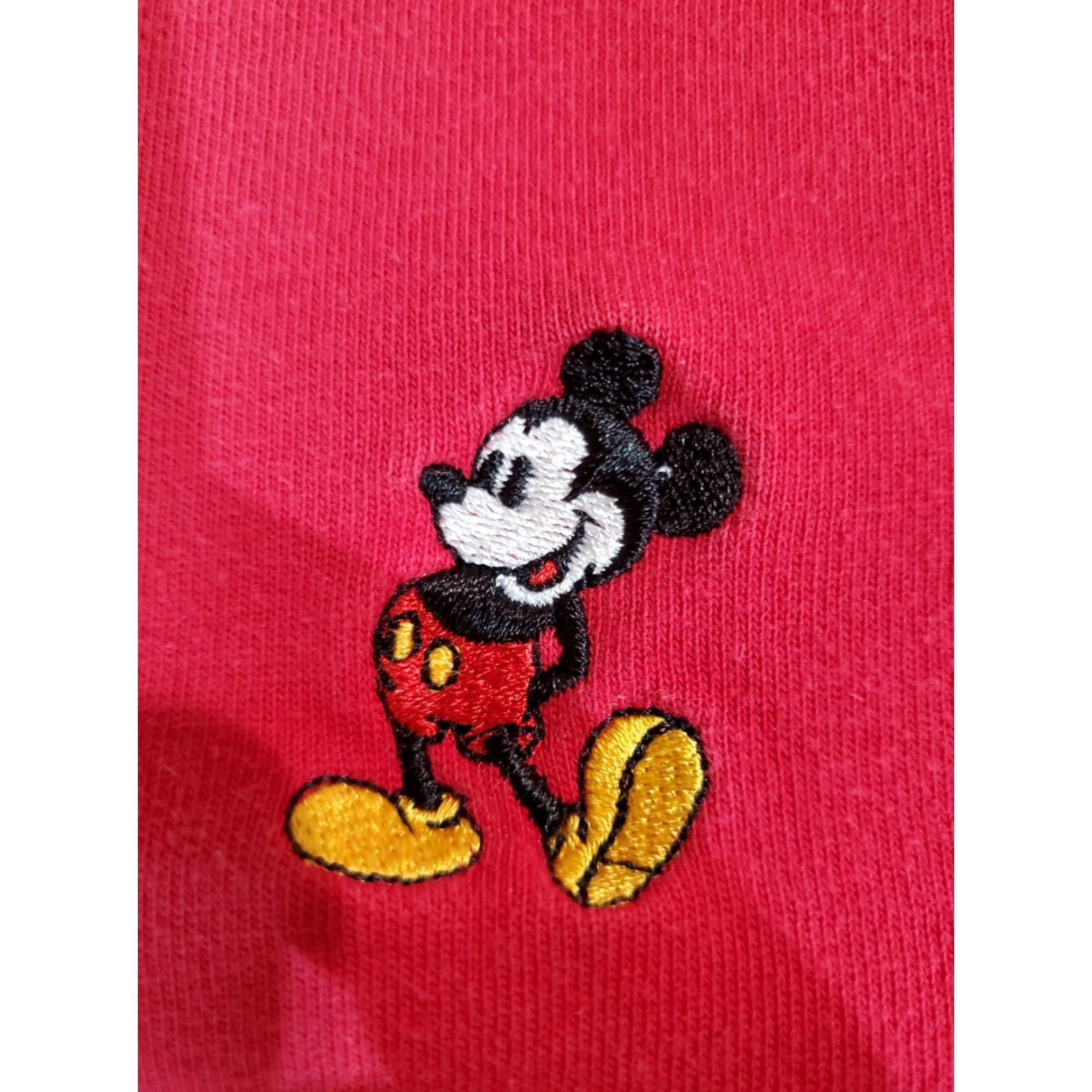 Disney VINTAGE Disney Walt Disney Signature Polo Shirt Short Sleeve Embroidered Mickey Mens Medium Red Polo Shirt Embroidered Golf Collection Size US M / EU 48-50 / 2 - 5 Thumbnail