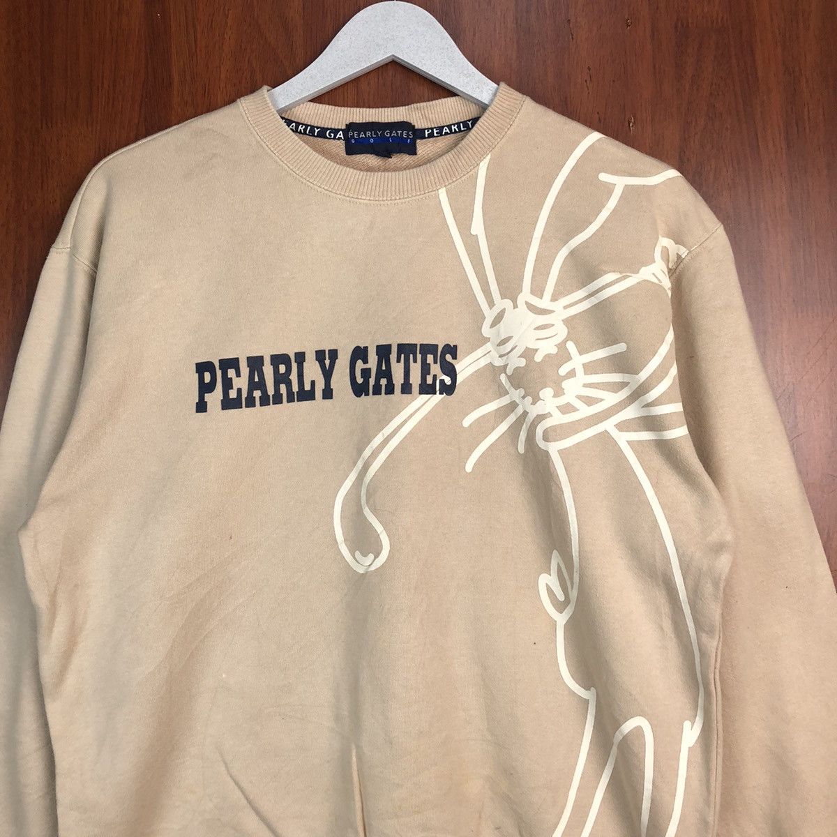 Japanese Brand × Vintage Pearly Gates vintage Brown Sweathshirt #7541 Size US M / EU 48-50 / 2 - 2 Thumbnail