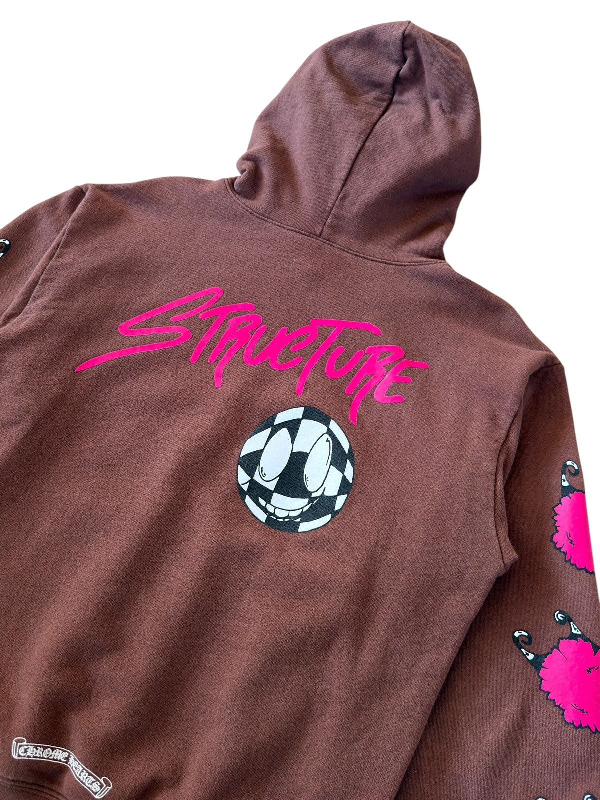 Chrome Hearts Chrome Hearts Matty Boy ‘Structure’ Brown Hoodie Sweatshirt Size US M / EU 48-50 / 2 - 5 Thumbnail