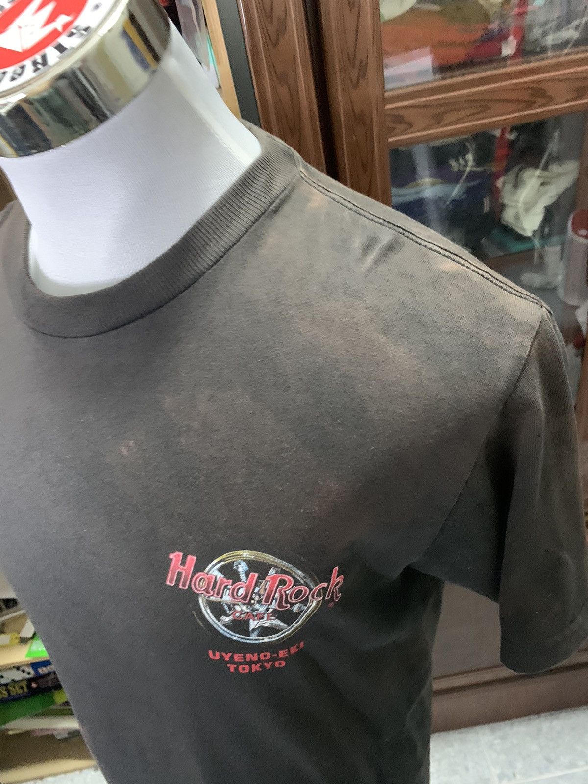 Hard Rock Cafe × Vintage Combo Hard Rock Tokyo Big Motorcycle Discolouration Size US S / EU 44-46 / 1 - 10 Thumbnail