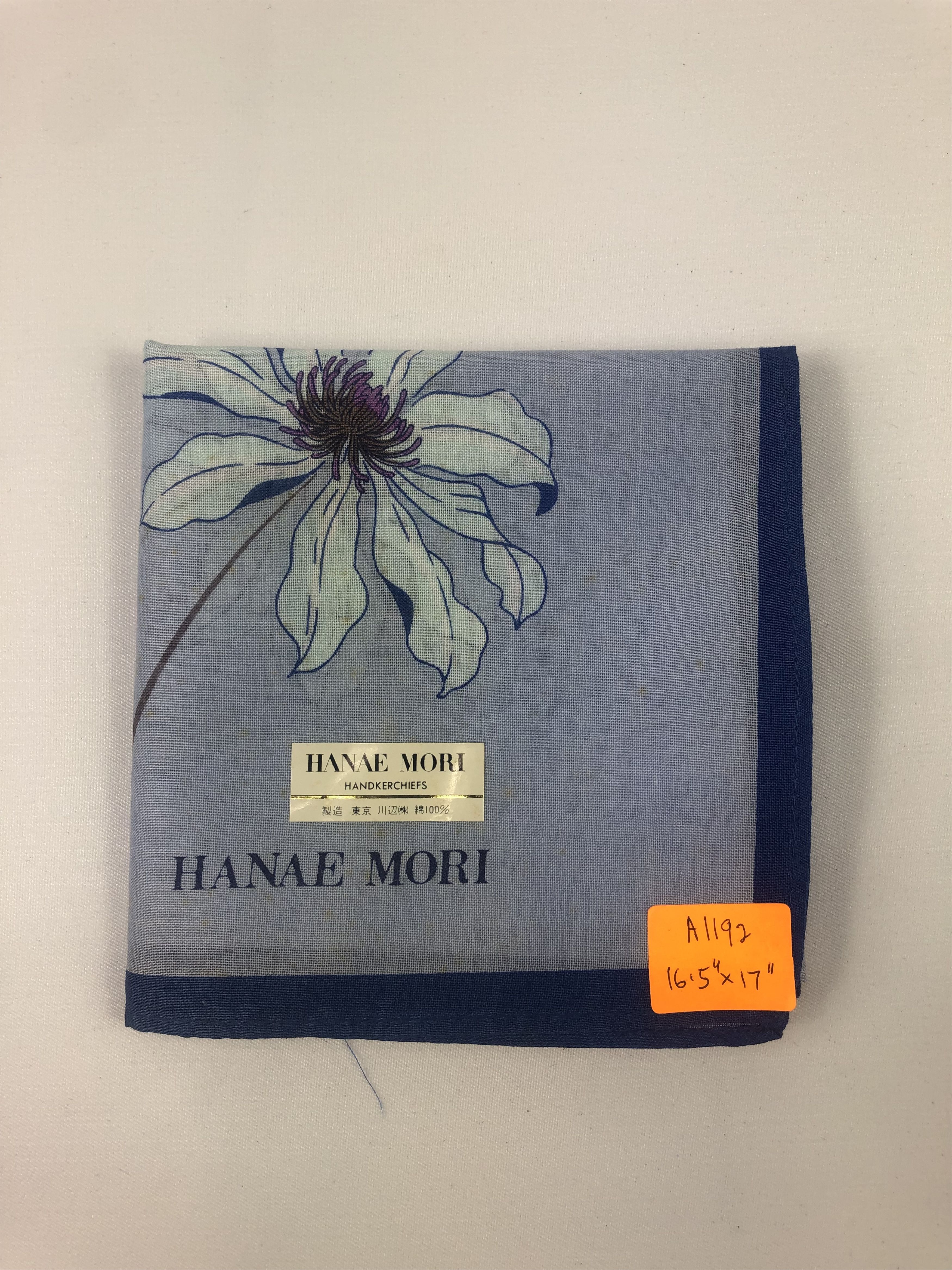 Hanae Mori × Japanese Brand × Vintage Hanae Mori Handkerchief / Bandana / Neckerchief Size ONE SIZE - 6 Thumbnail