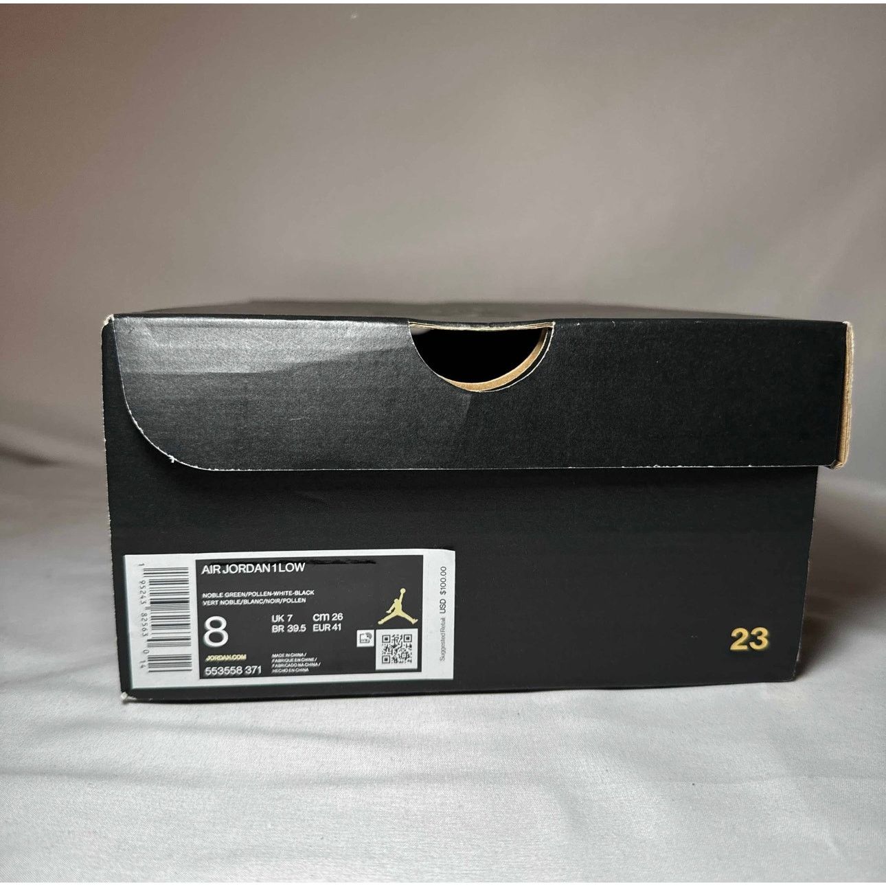 Jordan Brand × Nike Size 8 - Nike Air Jordan 1 Low Green Toe Men's Shoes Size US 8 / EU 41 - 9 Thumbnail