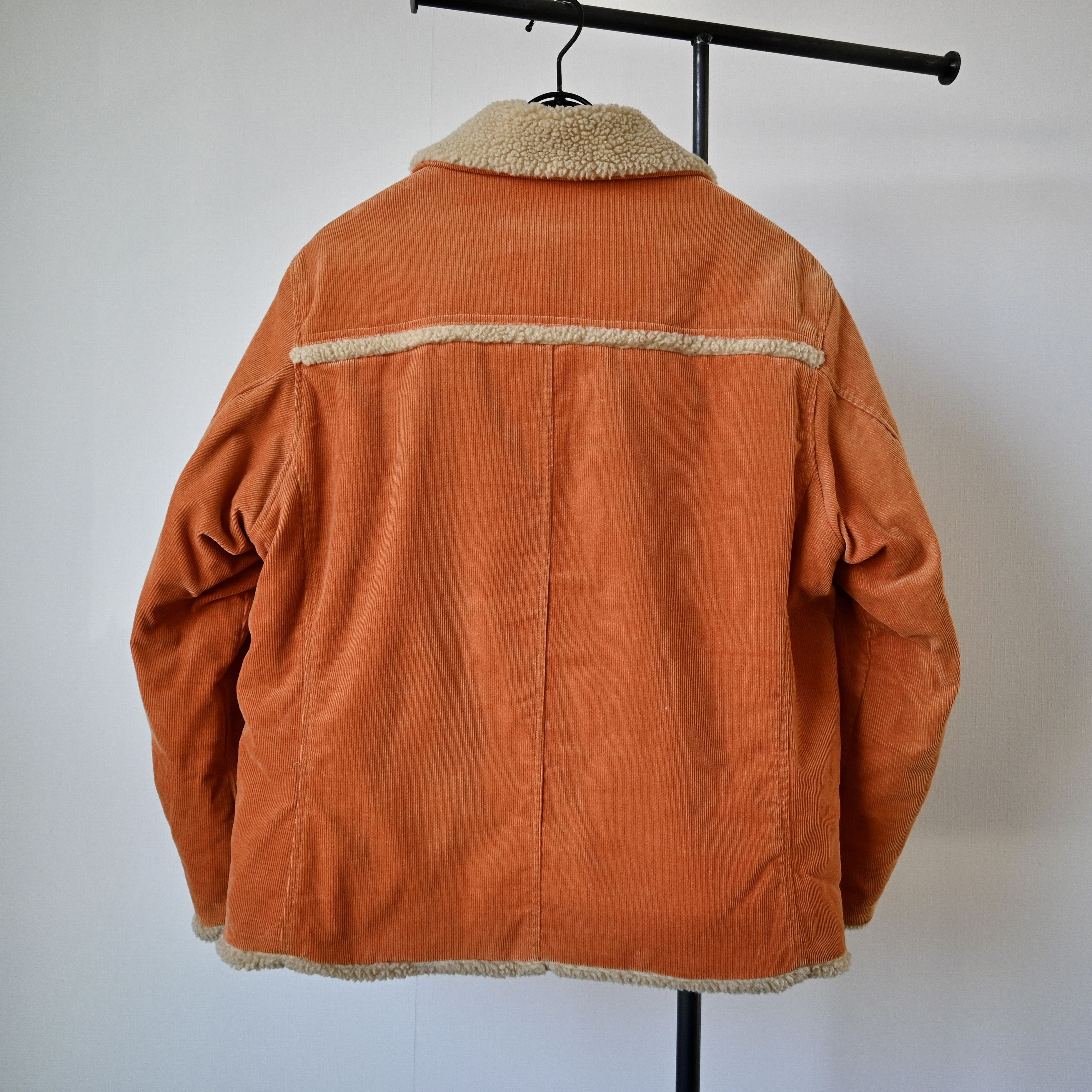 Sugar Cane Sugar Cane shearing lined corduroy ranch jacket, orange Size US M / EU 48-50 / 2 - 2 Thumbnail