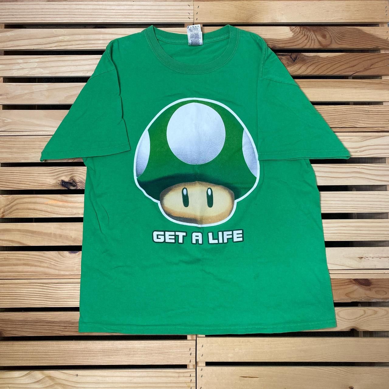 Fruit Of The Loom Vintage Super Mario Bros Video Game Promo Tee Size Large Size US L / EU 52-54 / 3 - 1 Thumbnail