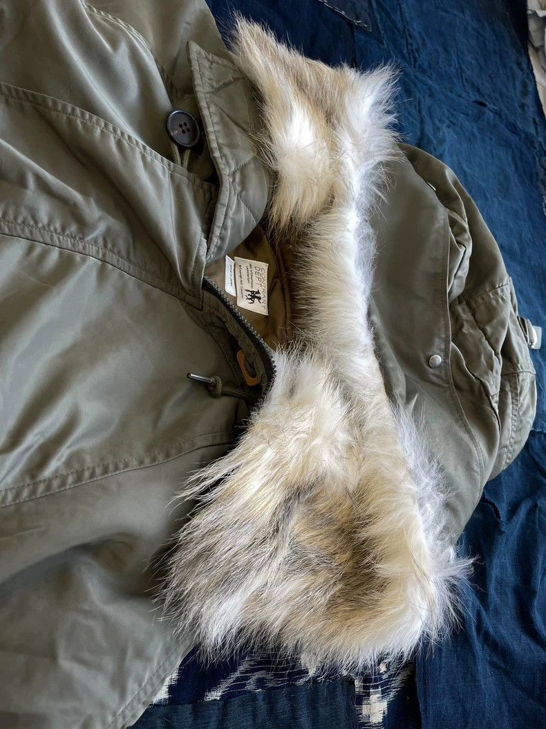 Visvim VISVIM Valdez Coat in Green with Fur Hood-2506 Size US M / EU 48-50 / 2 - 4 Thumbnail