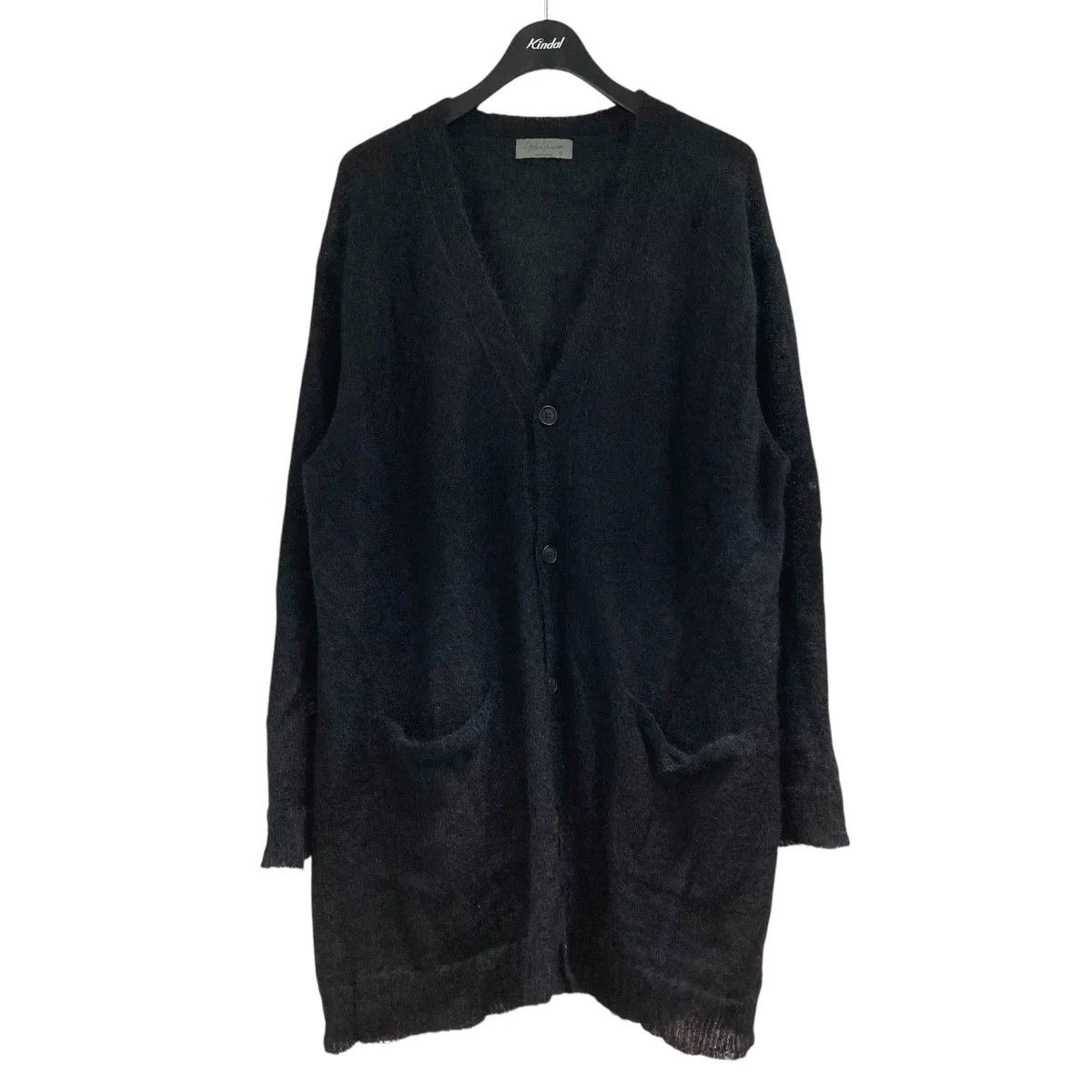 Yohji Yamamoto Yohji Yamamoto pour homme/STITCH V LONG CARDIGAN Size US L / EU 52-54 / 3 - 1 Thumbnail