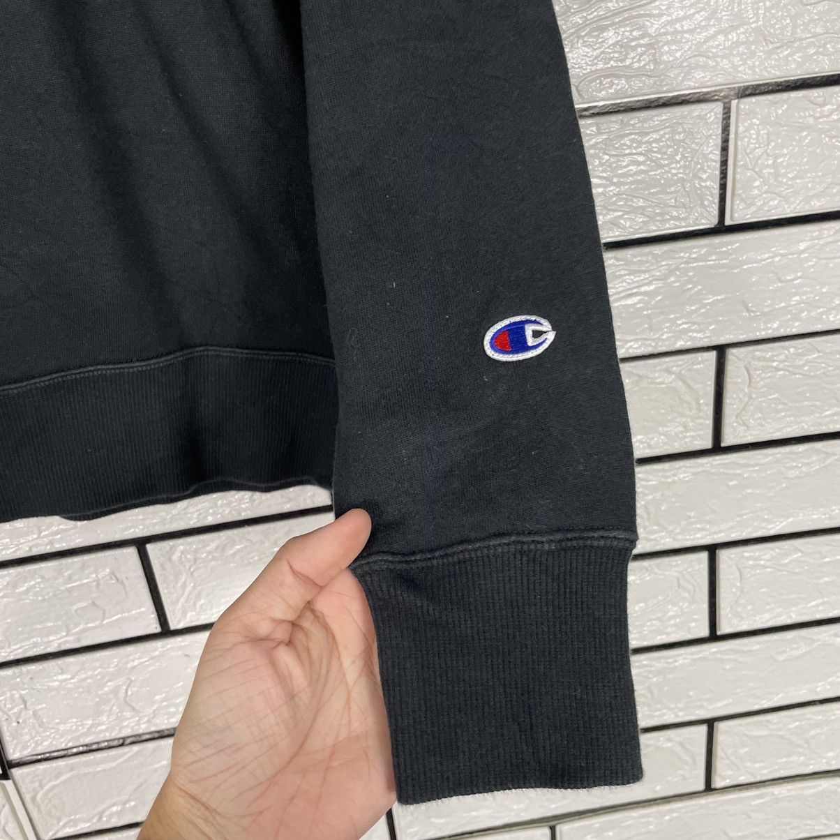 Champion Champion Big Logo Black Sweatshirt Size US S / EU 44-46 / 1 - 9 Thumbnail