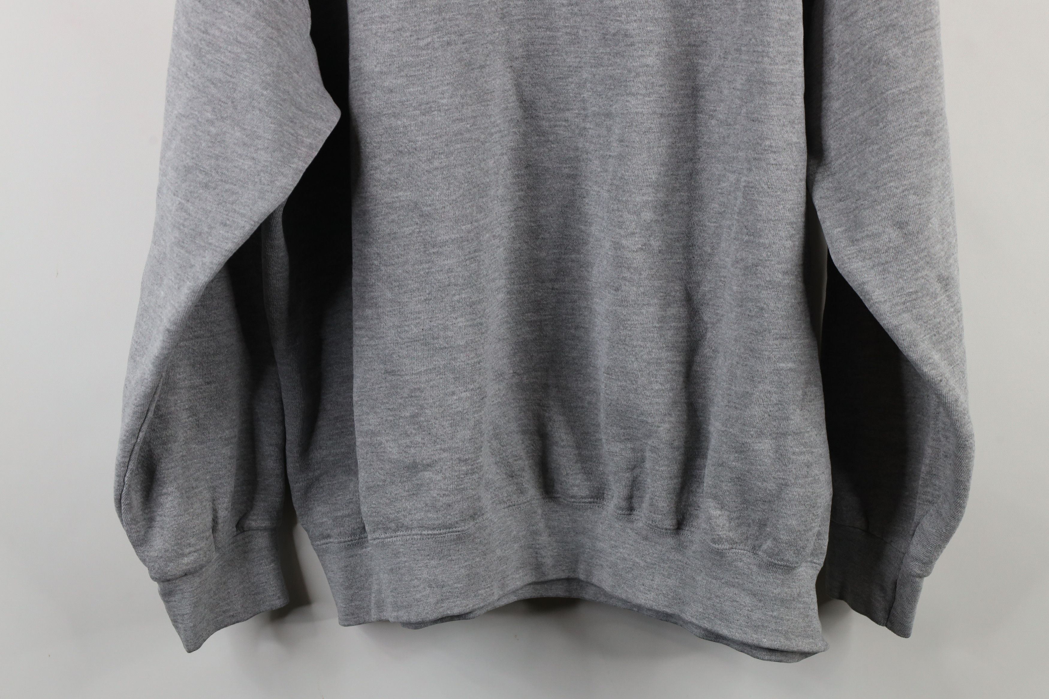 Disney × Vintage Vintage 90s Disney Winnie the Pooh Box Logo Sweatshirt Gray Size 3XL / US 20-22 - 14 Thumbnail