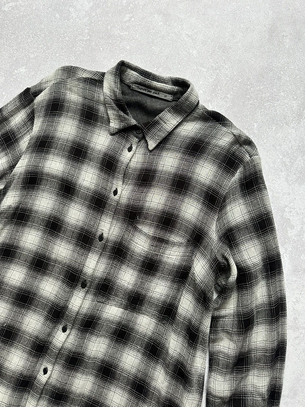 Transit TRANSIT PAR SUCH 4 OFF WHITE CHECK LONG SHIRT Size S / US 4 / IT 40 - 6 Thumbnail