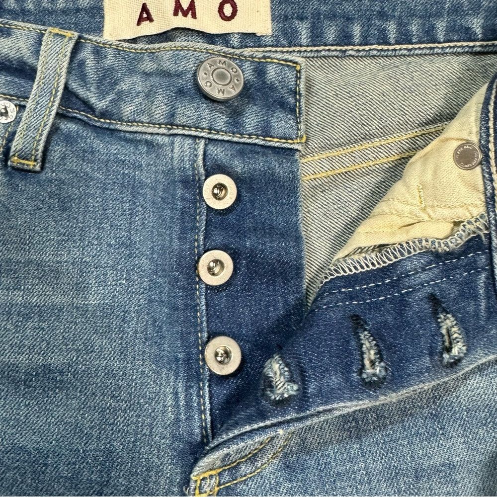 AMO AMO Tomboy Cropped Jeans in Damsel Size 24 Size 24" / US 00 / IT 34 - 8 Thumbnail