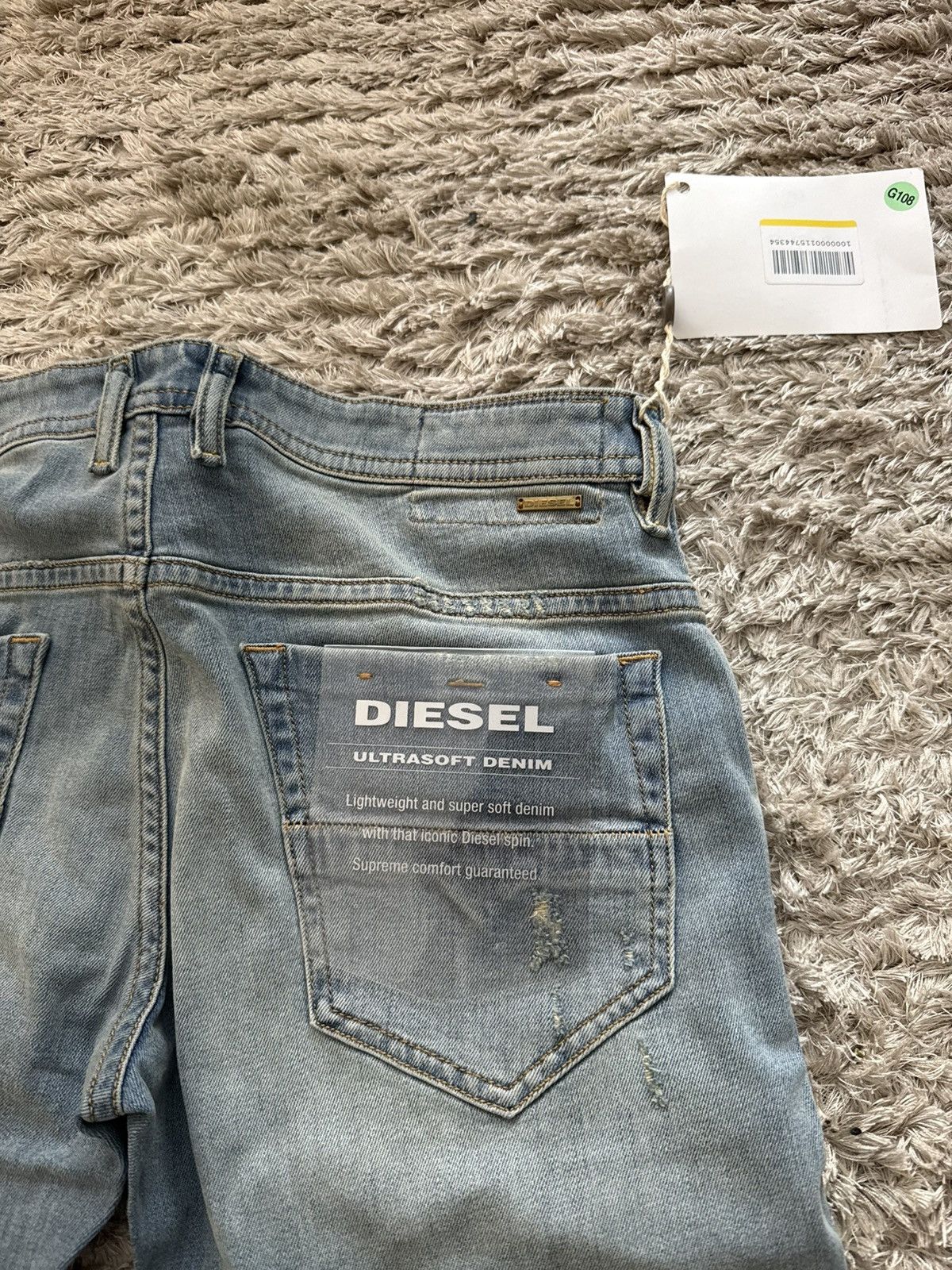 Diesel Diesel Slim Fit Denim Jeans Size US 34 / EU 50 - 3 Thumbnail