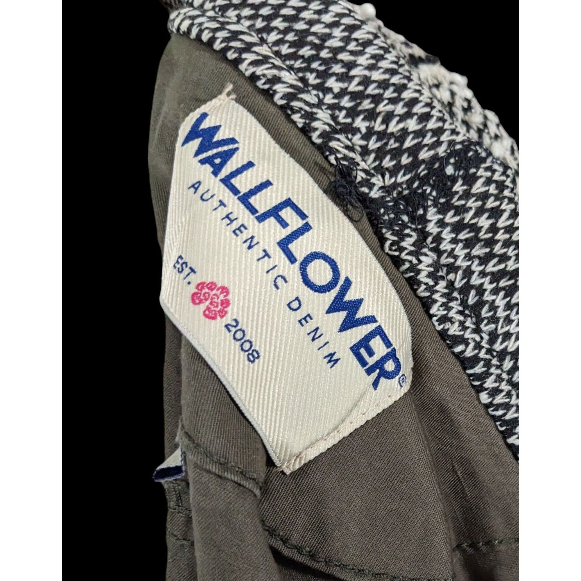 Other 90s Grunge Style Green And Grey Hooded Jacket by Wallflower Size M / US 6-8 / IT 42-44 - 6 Thumbnail