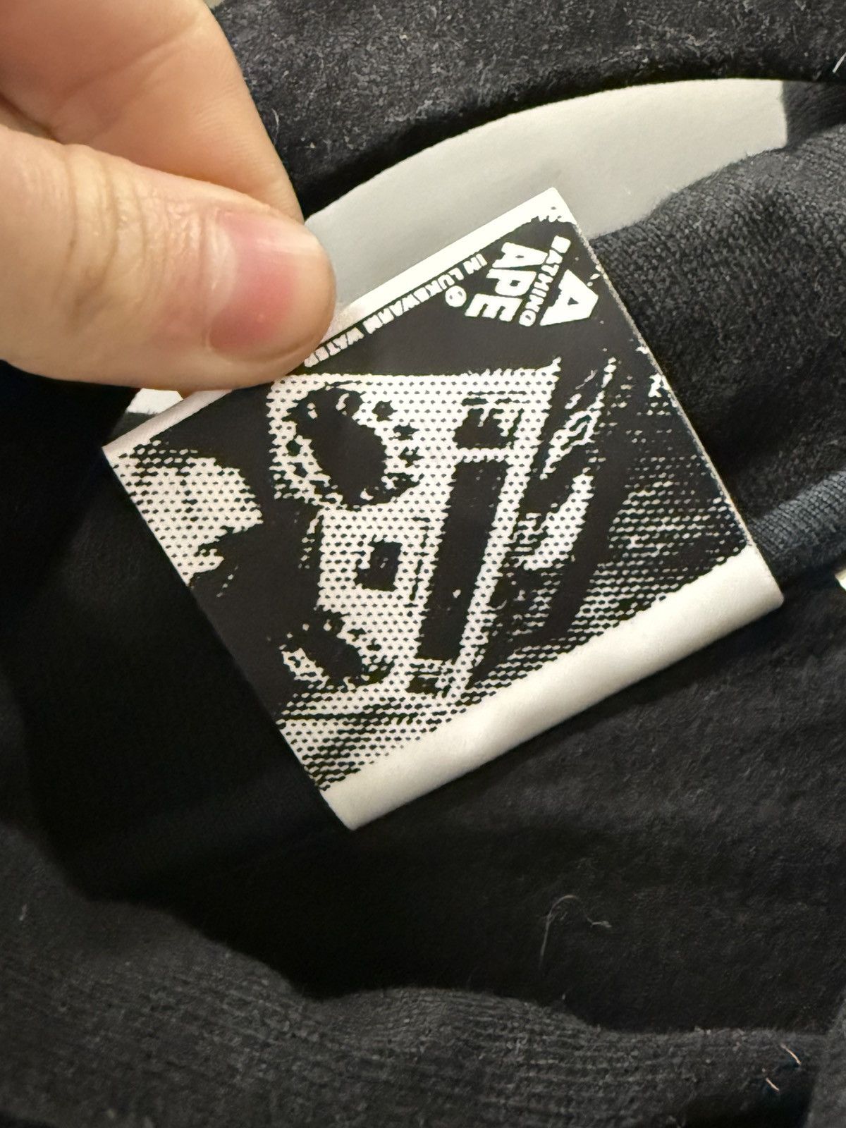 Bape Bape Oversized Black hoodie essentials Size US S / EU 44-46 / 1 - 5 Thumbnail