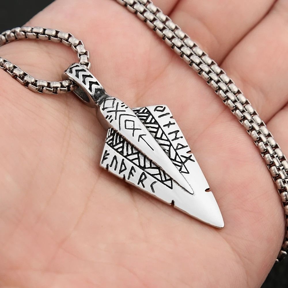 Other Vikings Arrowhead Pendant Necklace Size ONE SIZE - 1 Thumbnail