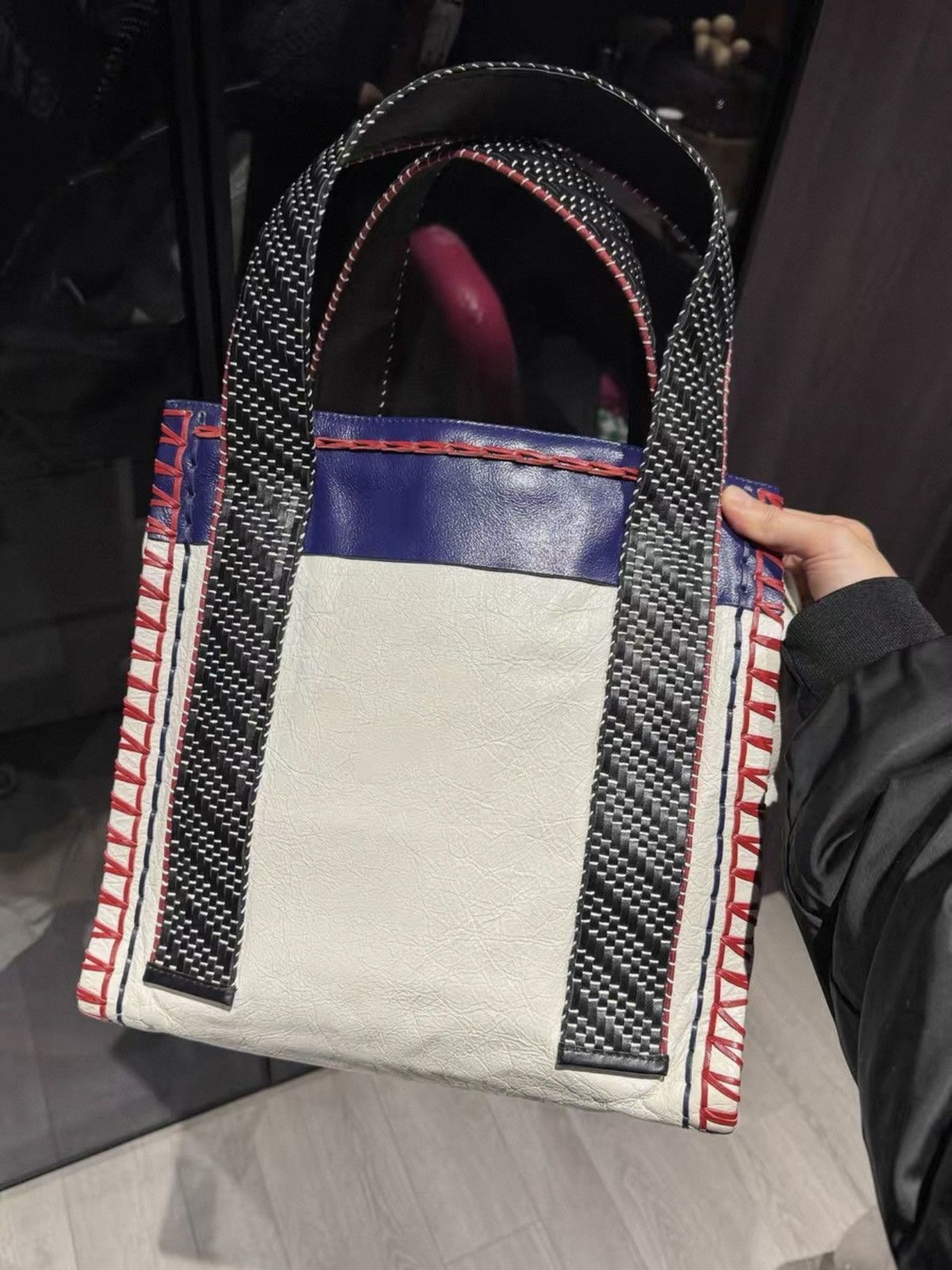 Balenciaga Balenciaga scaffold shopper tote Size ONE SIZE - 2 Thumbnail