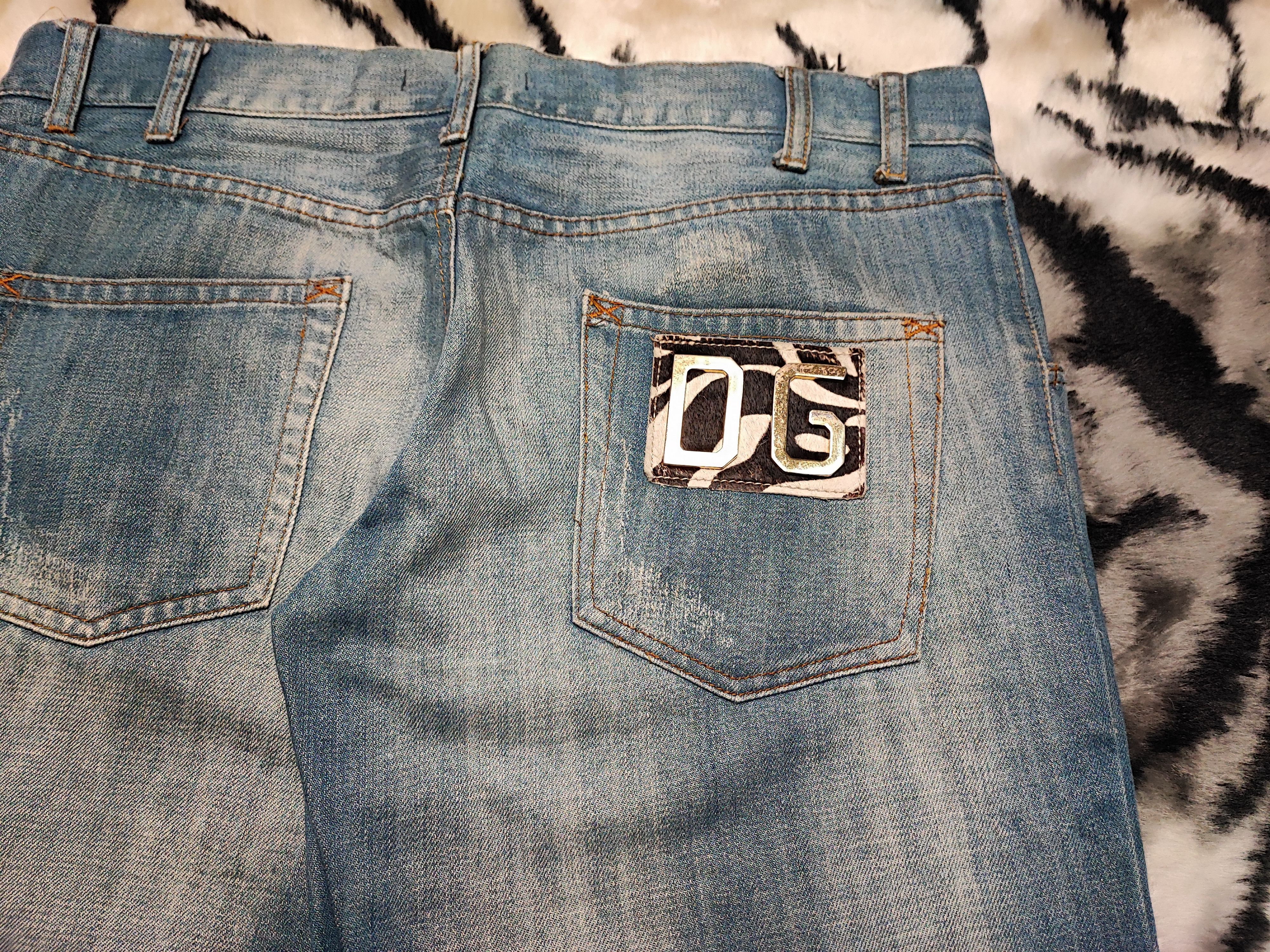 Dolce & Gabbana D&G Dolce&Gabbana Logo Jeans DISTRESSED Pants Size US 36 / EU 52 - 11 Thumbnail