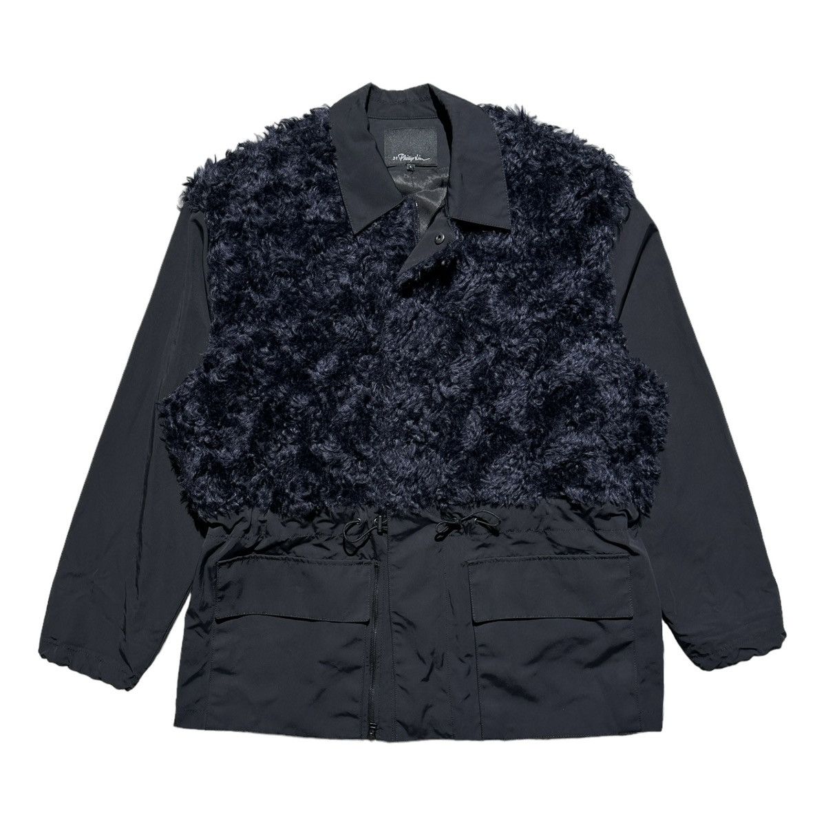 3.1 Phillip Lim $1,500 Fur paneled nylon jacket Size US S / EU 44-46 / 1 - 1 Thumbnail
